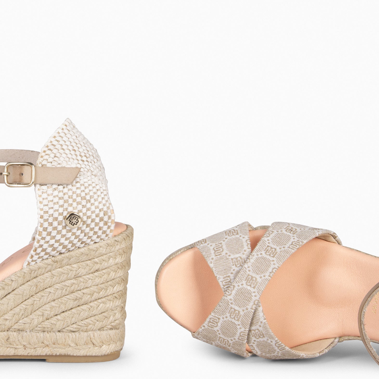 NAYADE - Cuñas de esparto mujer BEIGE