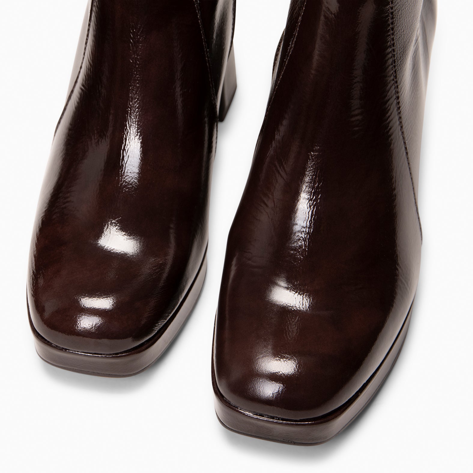 NOX - Botines de tacón alto MARRON - miMaO ®