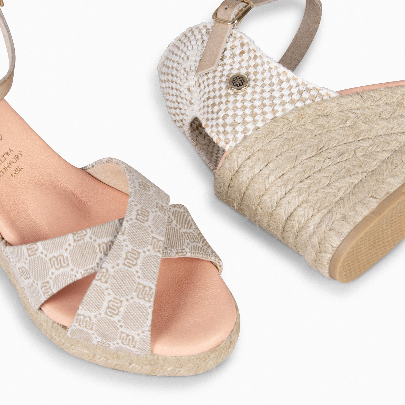 NAYADE - Cuñas de esparto mujer BEIGE