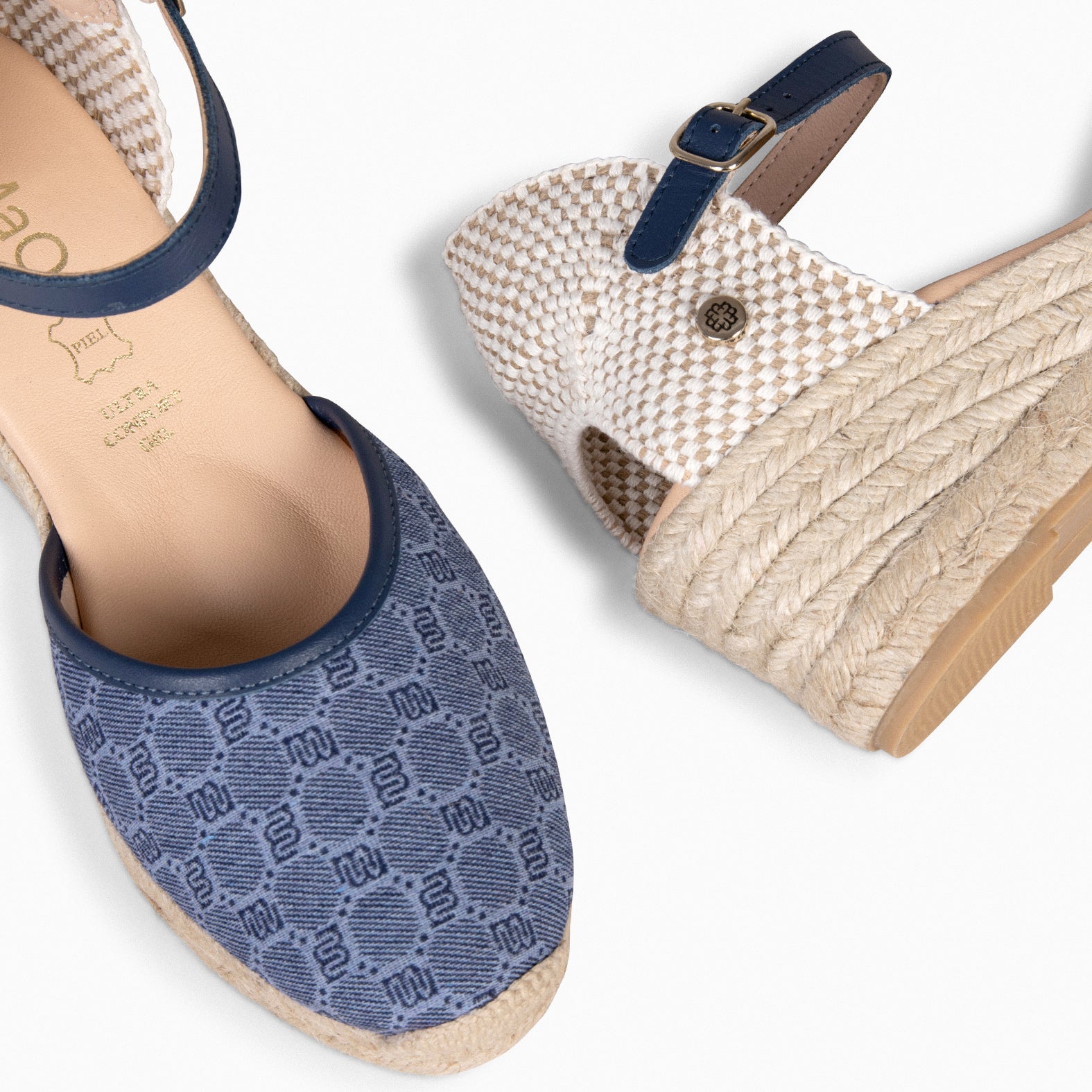 TOSSA - Cuñas de esparto AZUL - miMaO ®