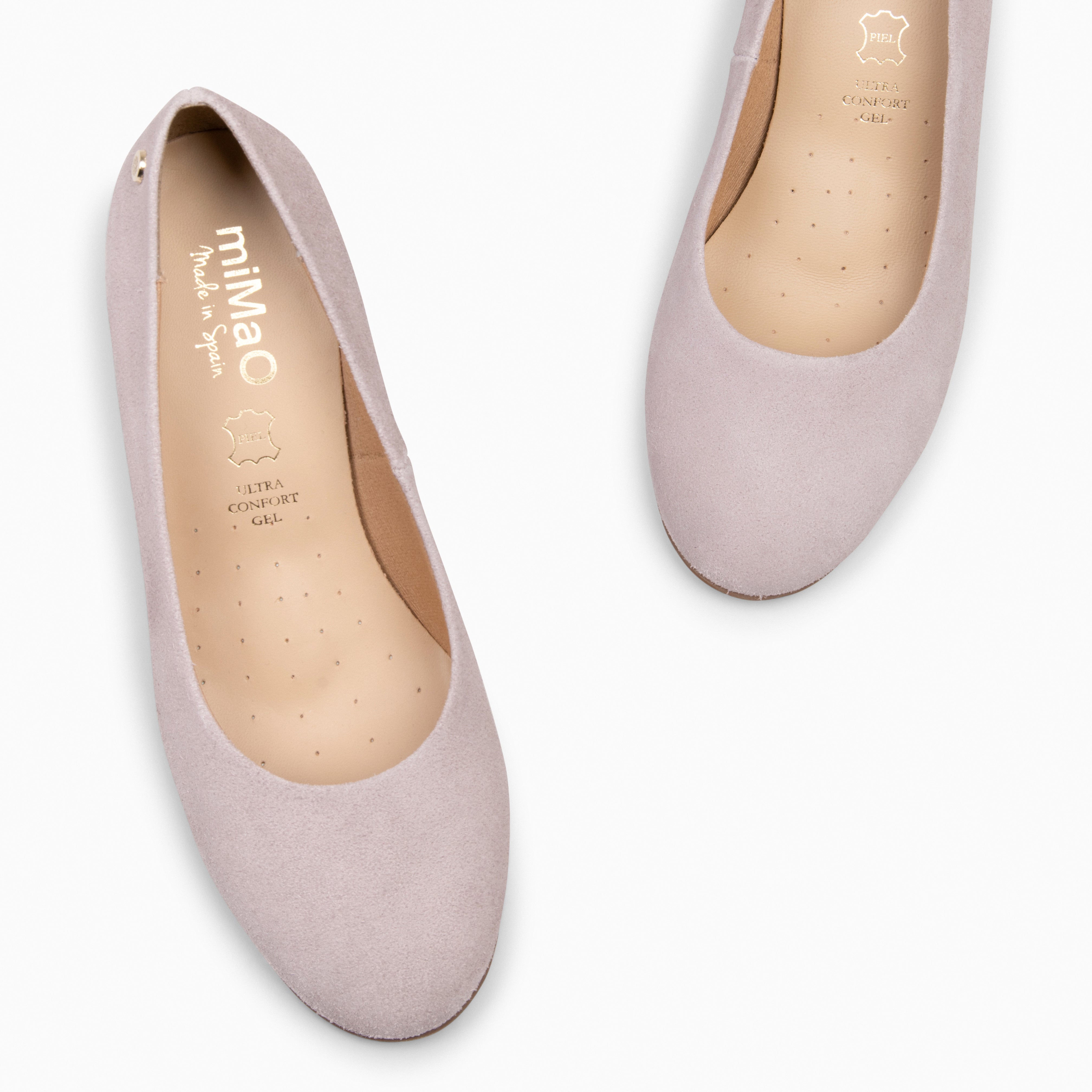 REDONDO CUÑA – Zapato de mujer con cuña NUDE - miMaO ®