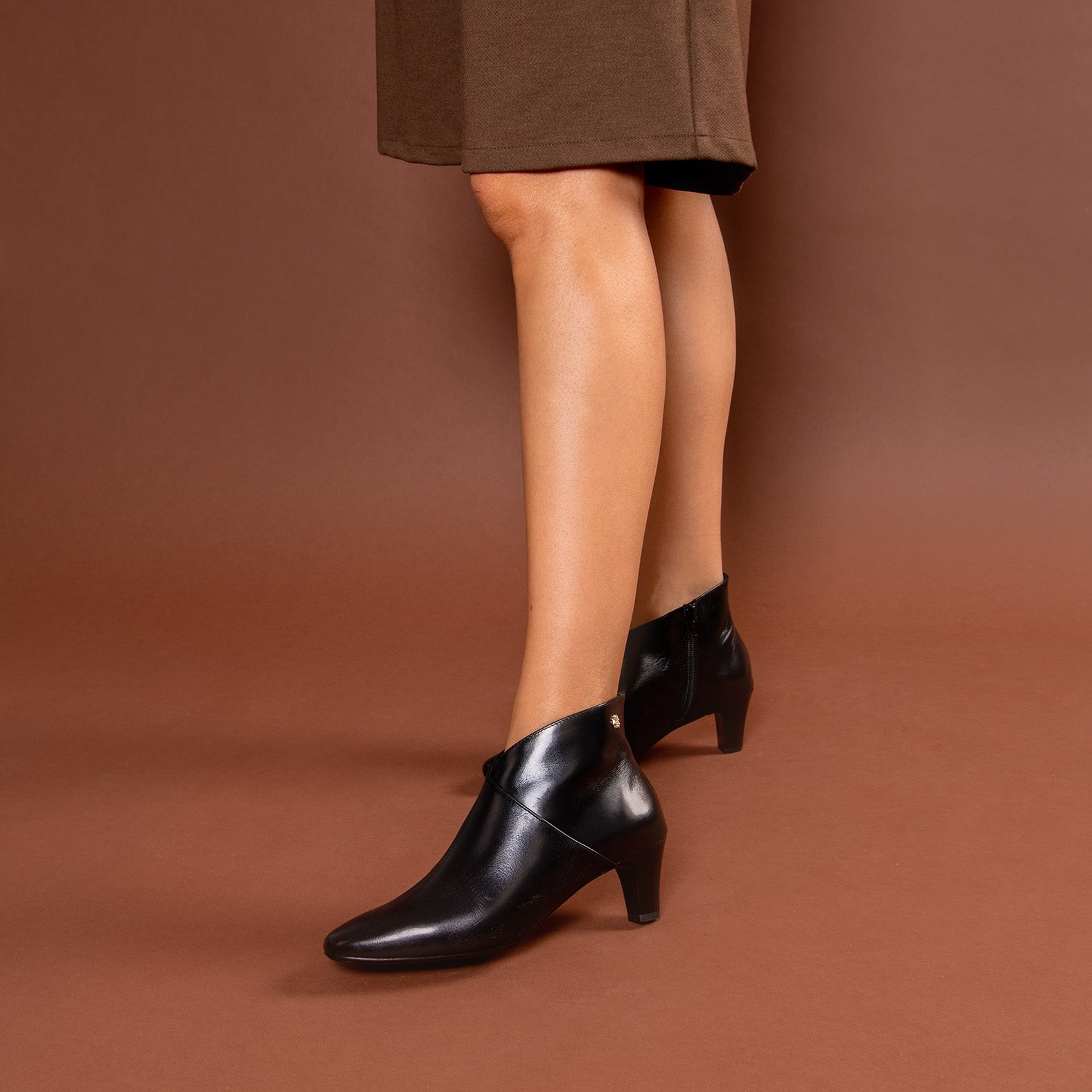 LADY - Botines napa mujer NEGRO - miMaO ®