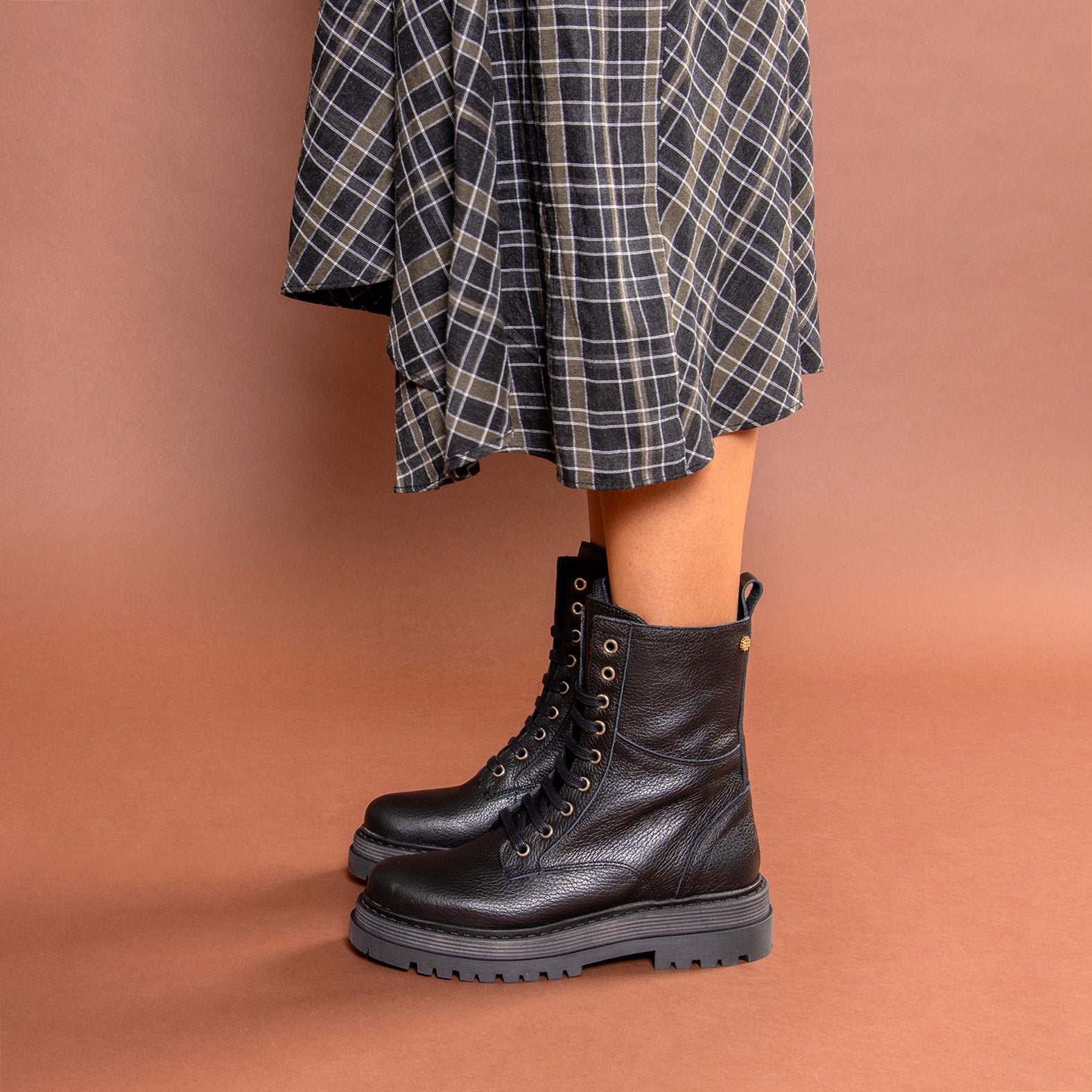 ROLLING - BOTA MILITAR PLOMO - miMaO ®