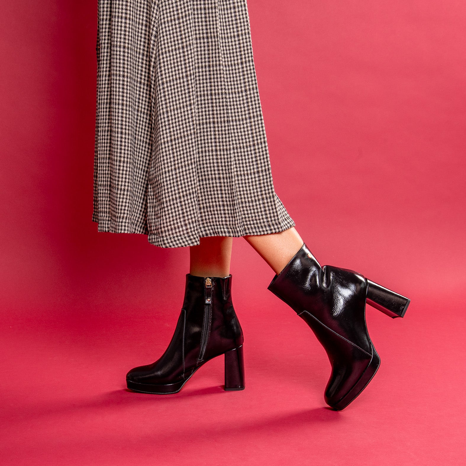 NOX - Botines de tacón alto NEGRO - miMaO ®
