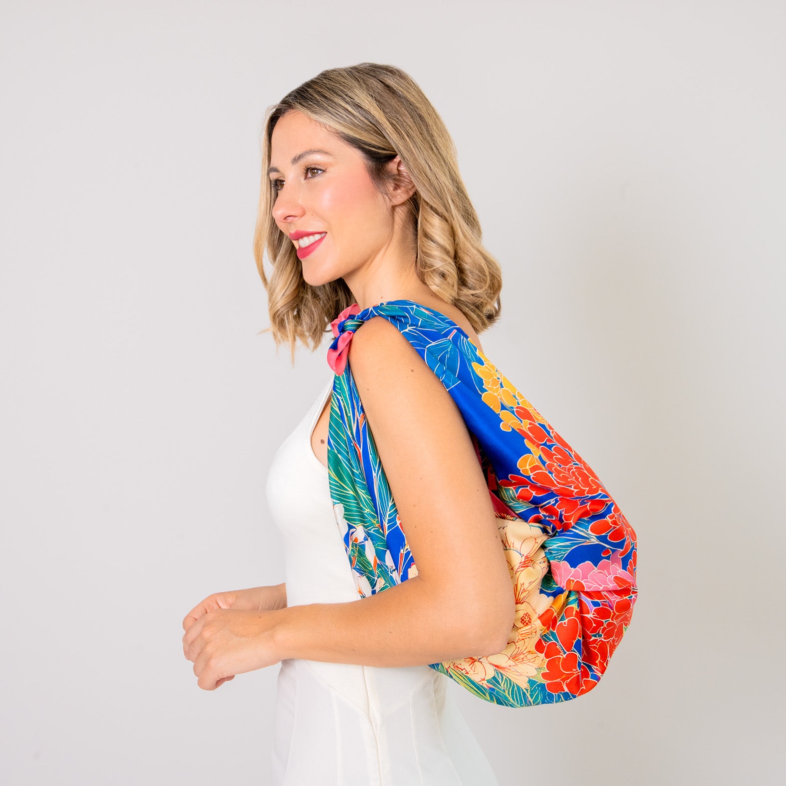 SILVESTRES - 100% natural silk scarf