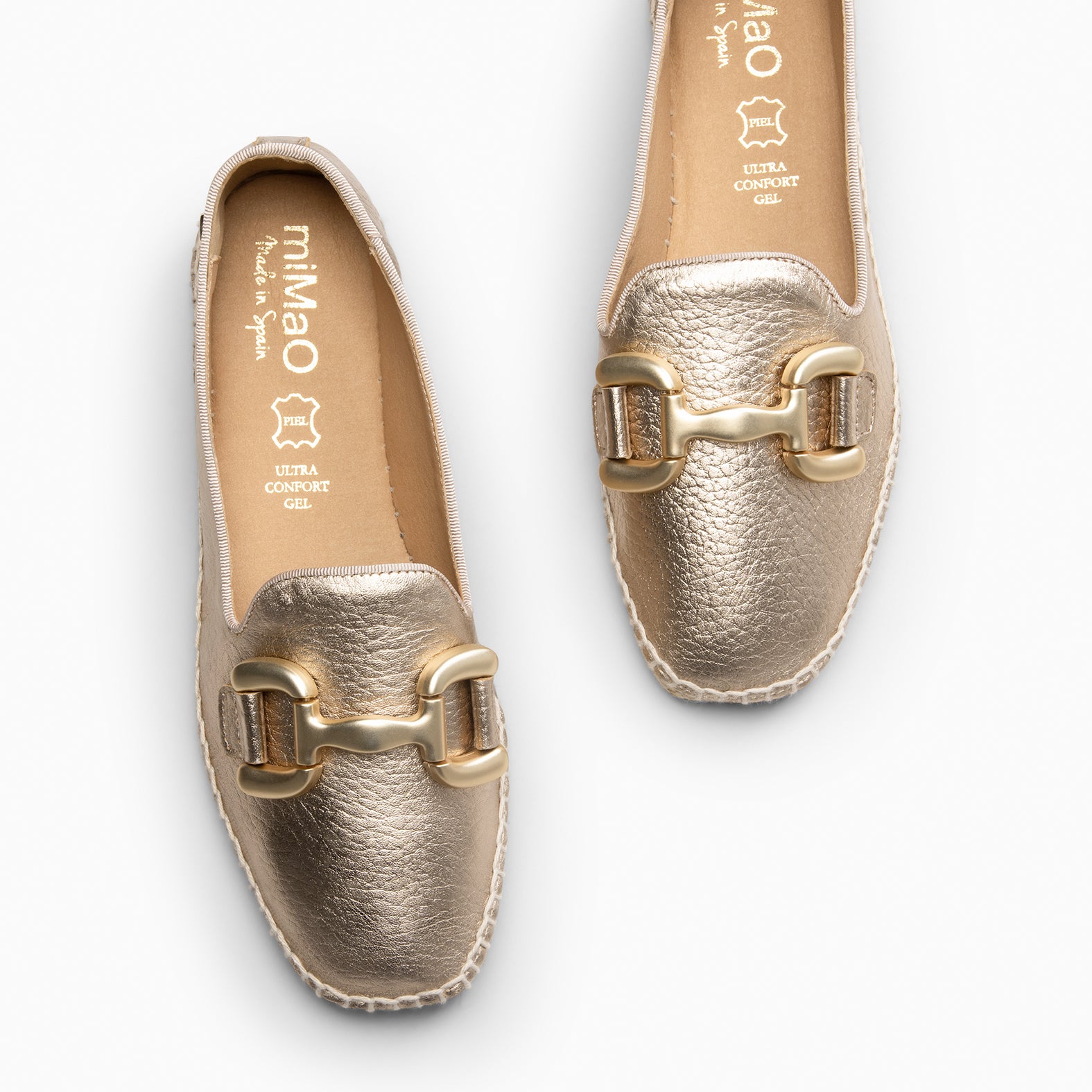 MERAYA - GOLDEN ELEGANT ESPADRILLES