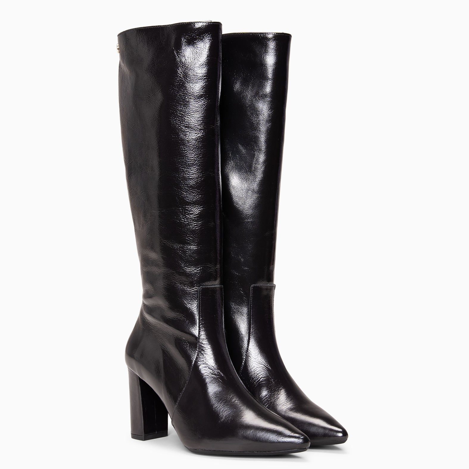 SOHO - Botas de tacón alto NEGRO CHAROL - miMaO ®