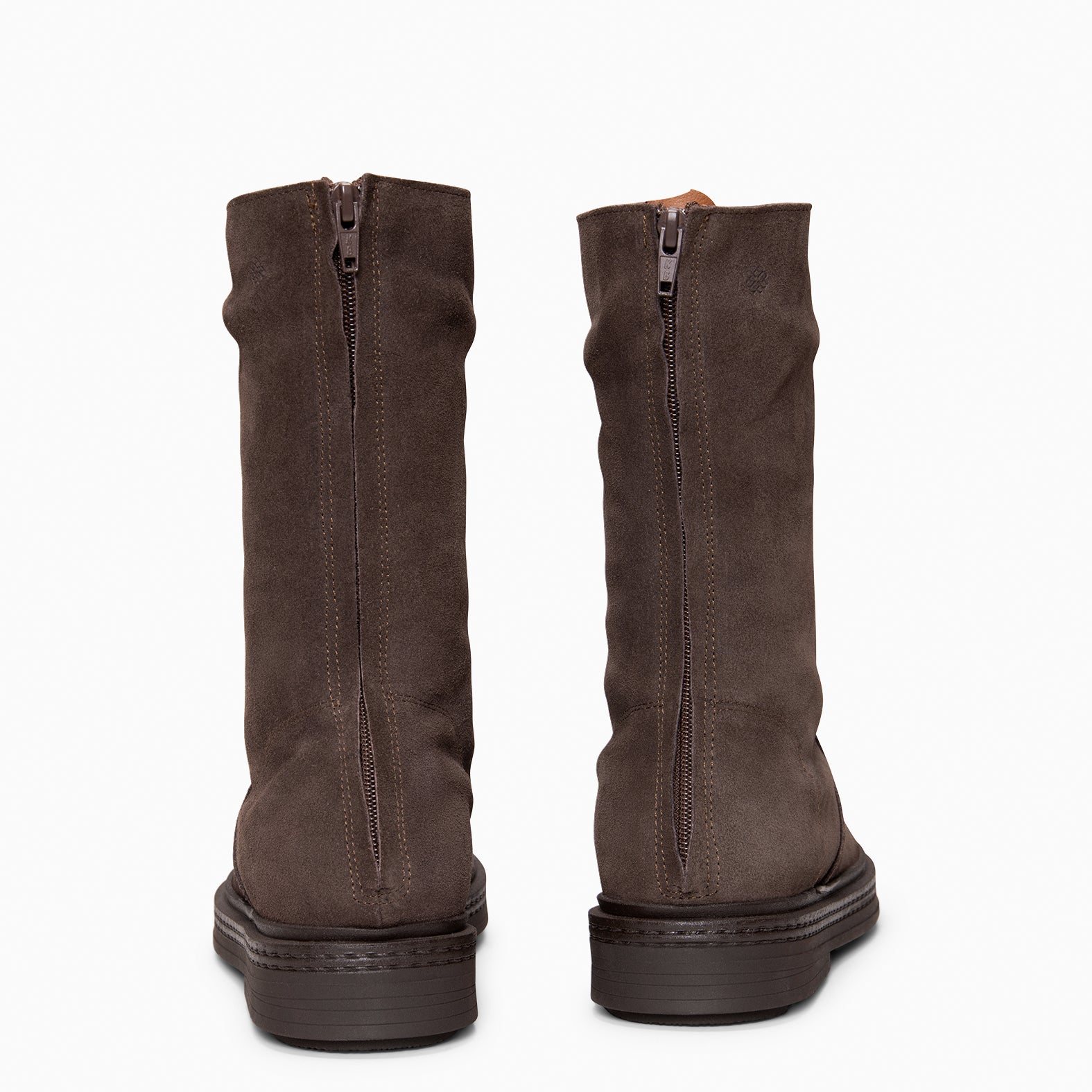 SNOW - Botines forrados de piel MARRON - miMaO ®