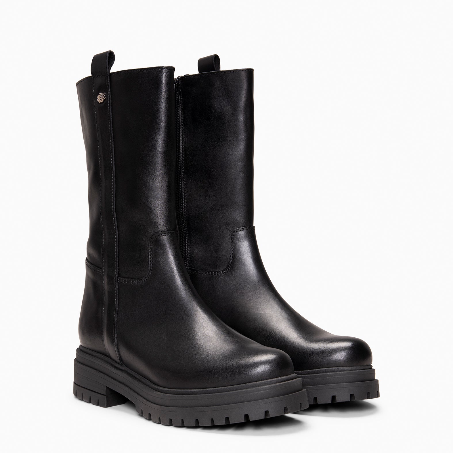 VENUS - Botines de caña alta NEGRO - miMaO ®