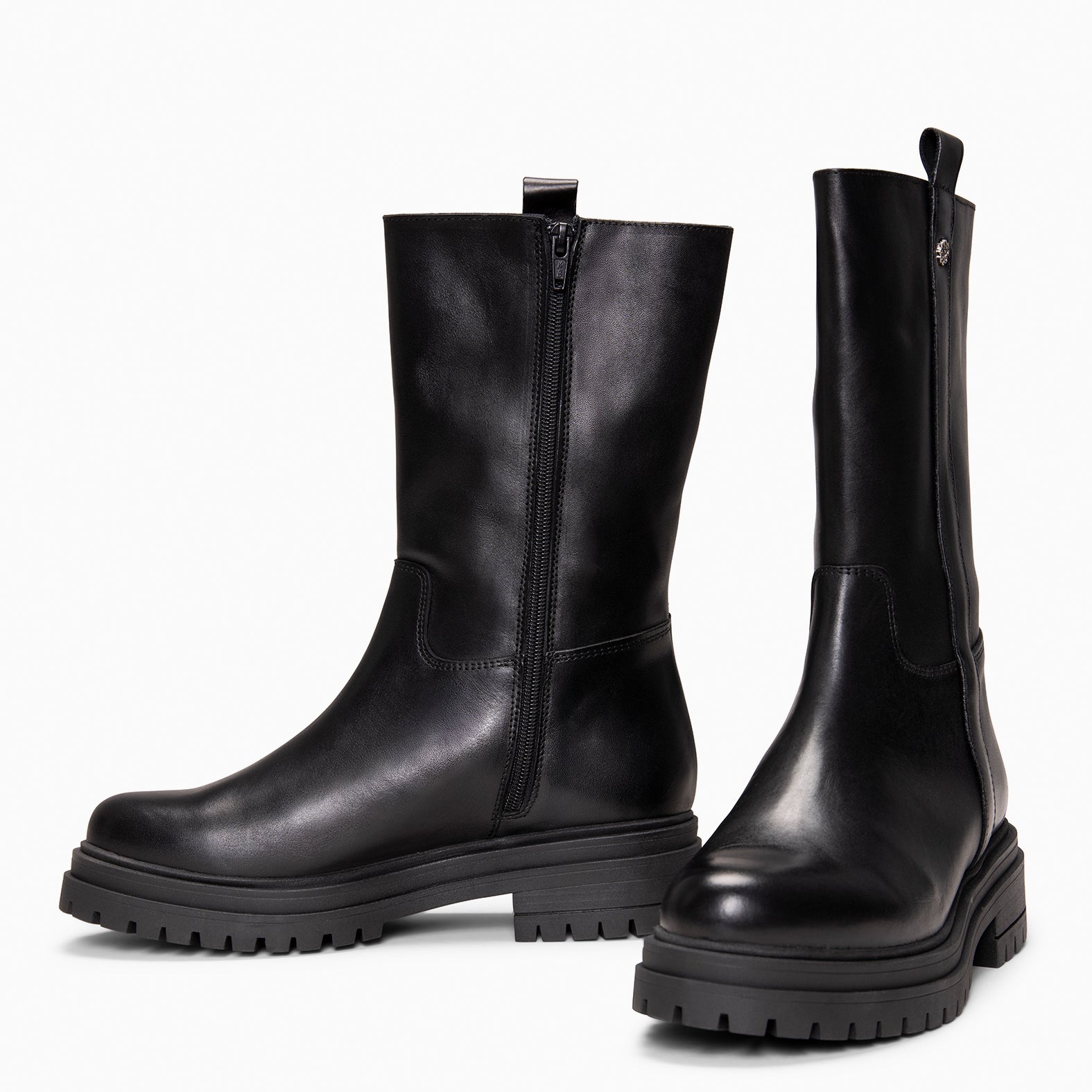 VENUS - Botines de caña alta NEGRO - miMaO ®