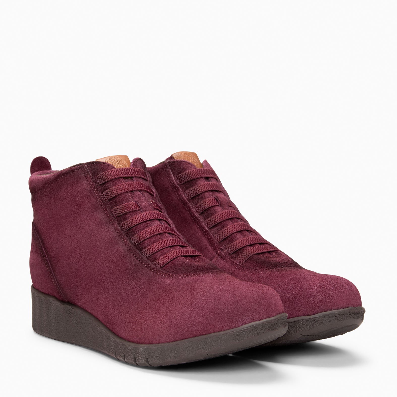 FLEXY - Zapatillas BURDEOS abotinadas - miMaO ®