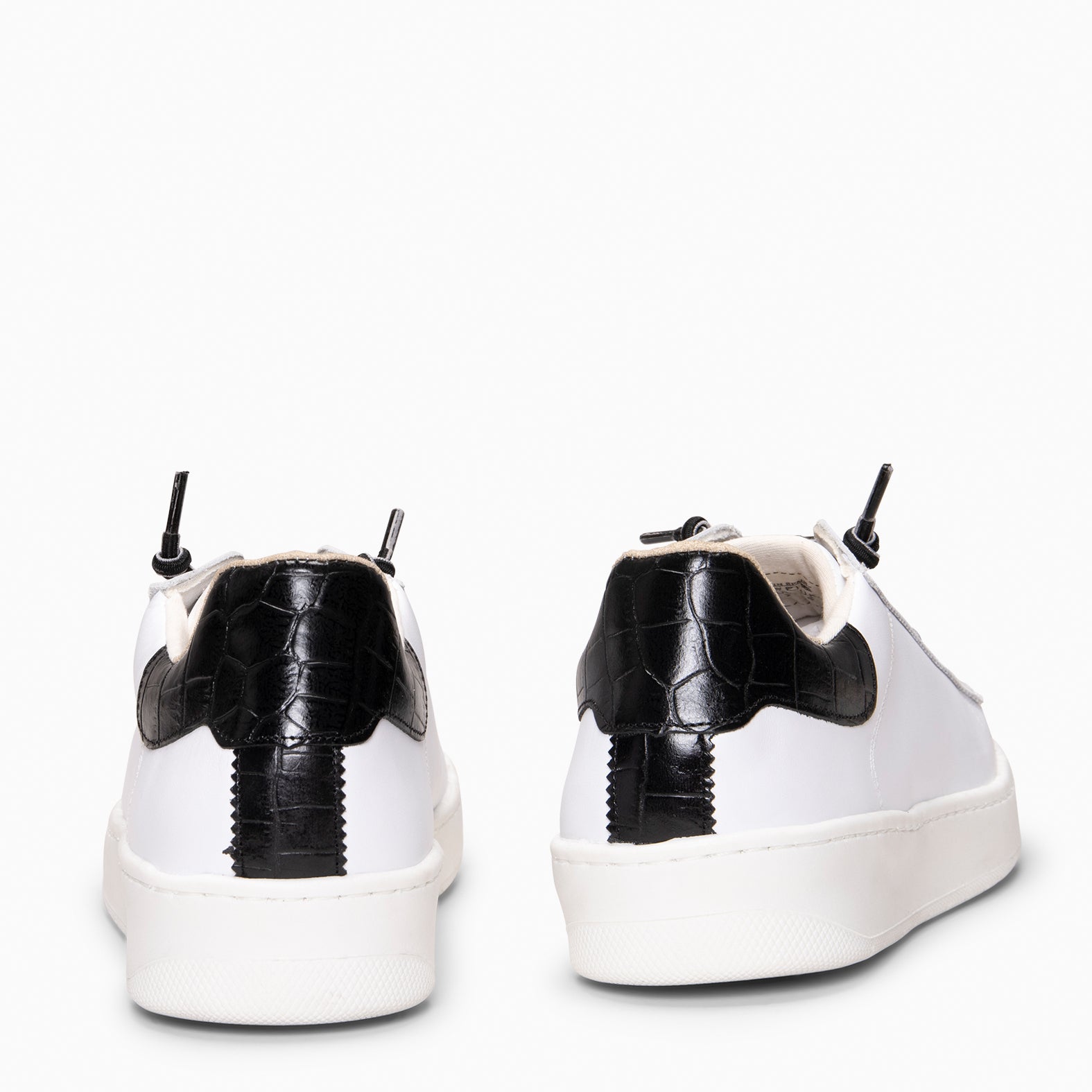 NANTES - Zapatillas Elegantes BLANCO NEGRO - miMaO ®