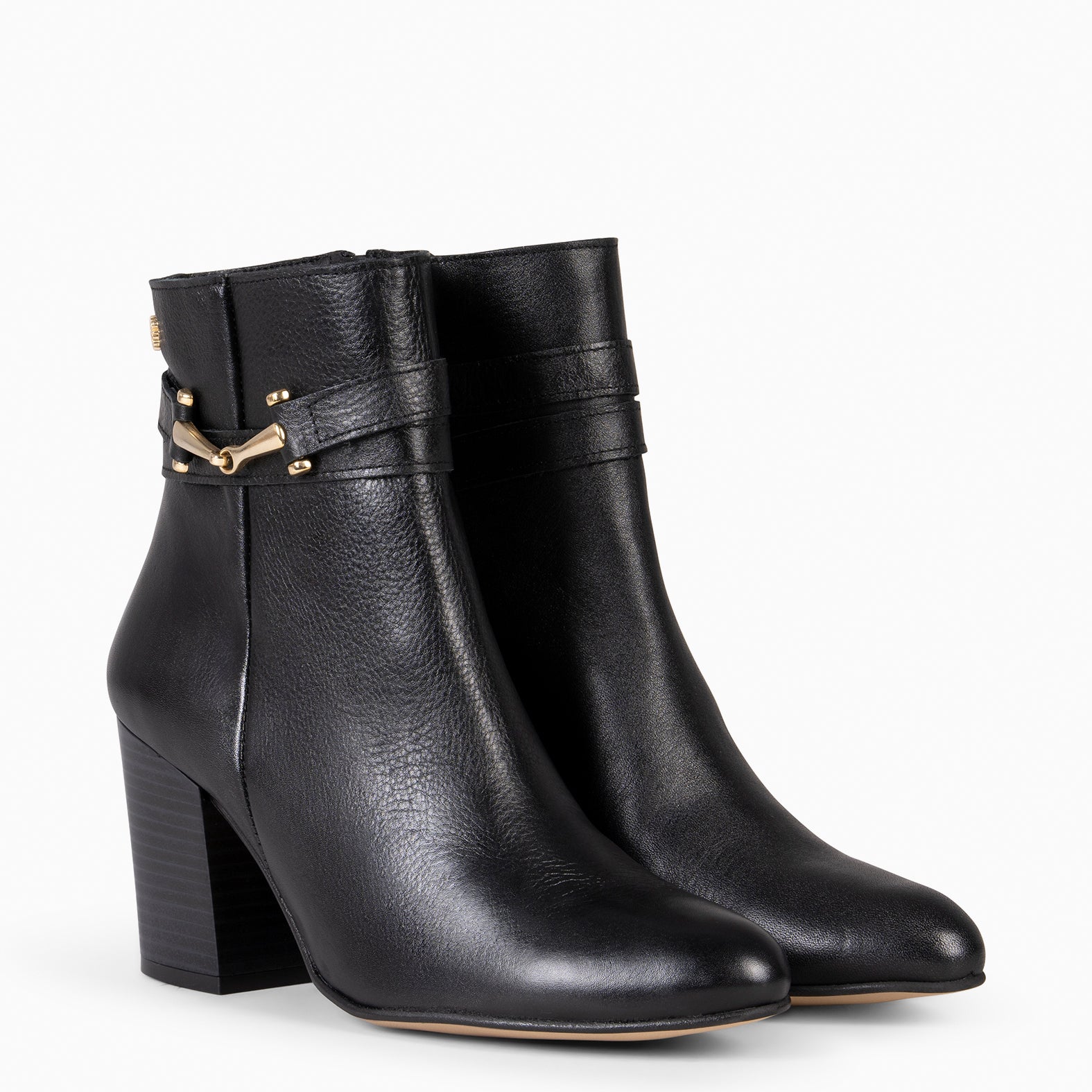 PALACE – Botin con tacón NEGRO - miMaO ®