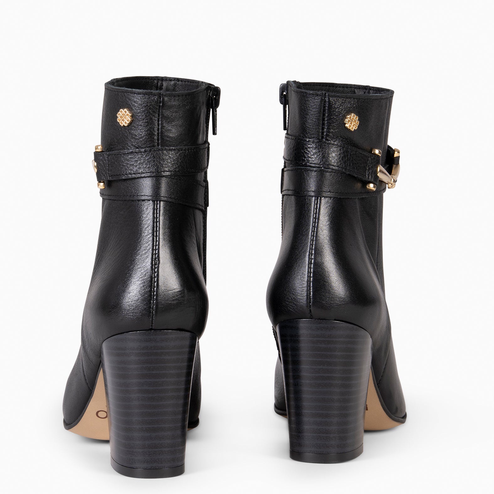 PALACE – Botin con tacón NEGRO - miMaO ®