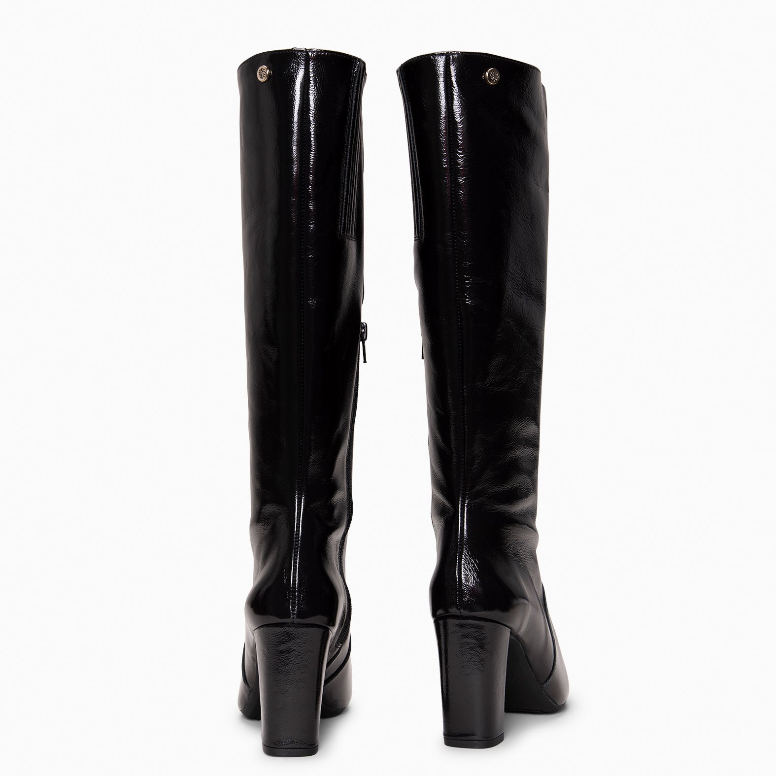 SOHO - Botas de tacón alto NEGRO CHAROL - miMaO ®