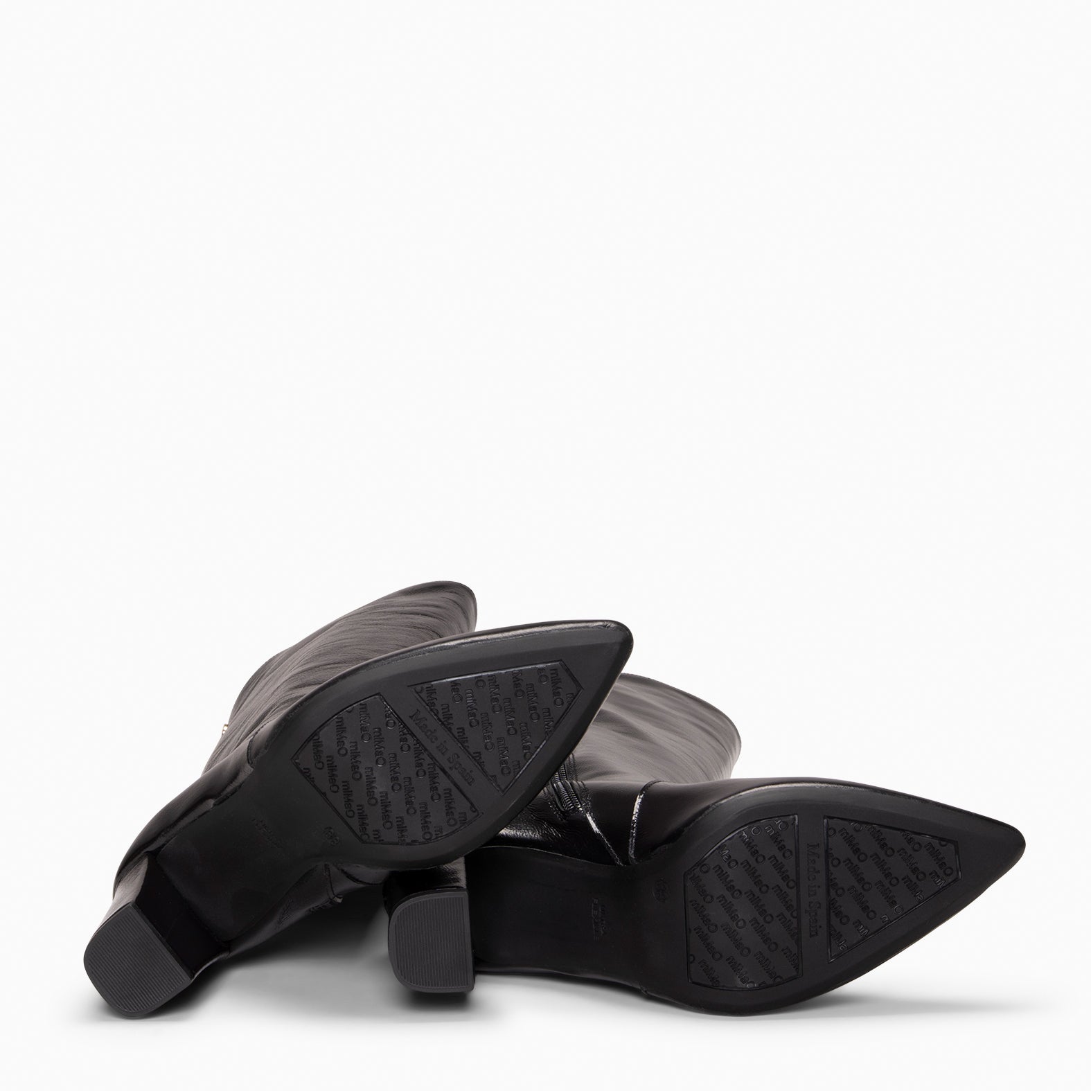SOHO - Botas de tacón alto NEGRO CHAROL - miMaO ®