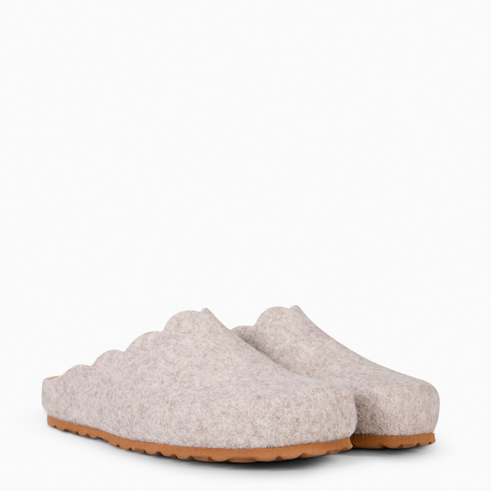 SWEET HOME - Zapatillas de estar por casa de mujer BEIGE - miMaO ®