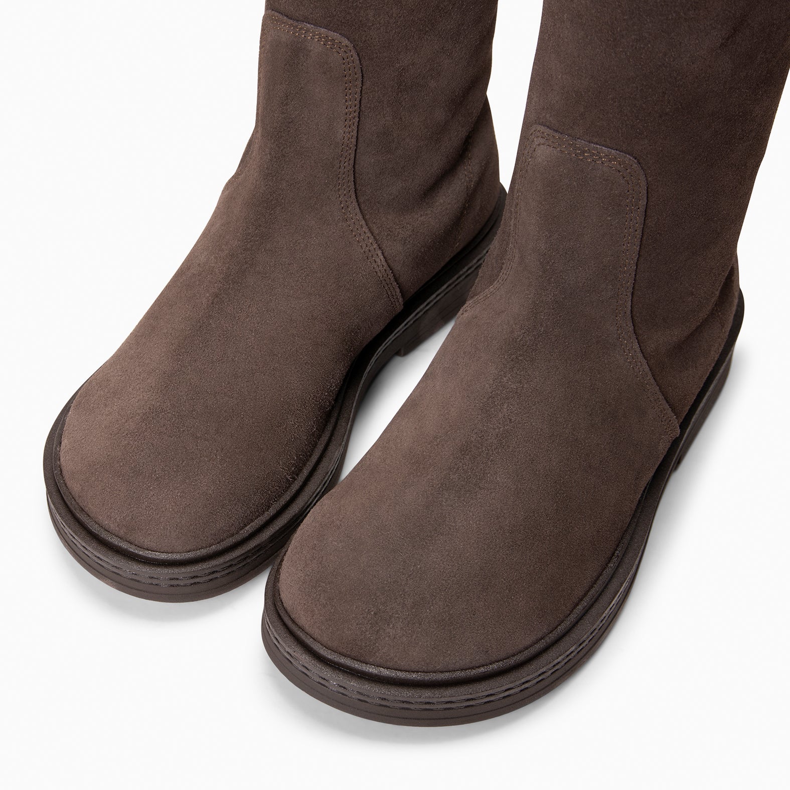 SNOW - Botines forrados de piel MARRON - miMaO ®