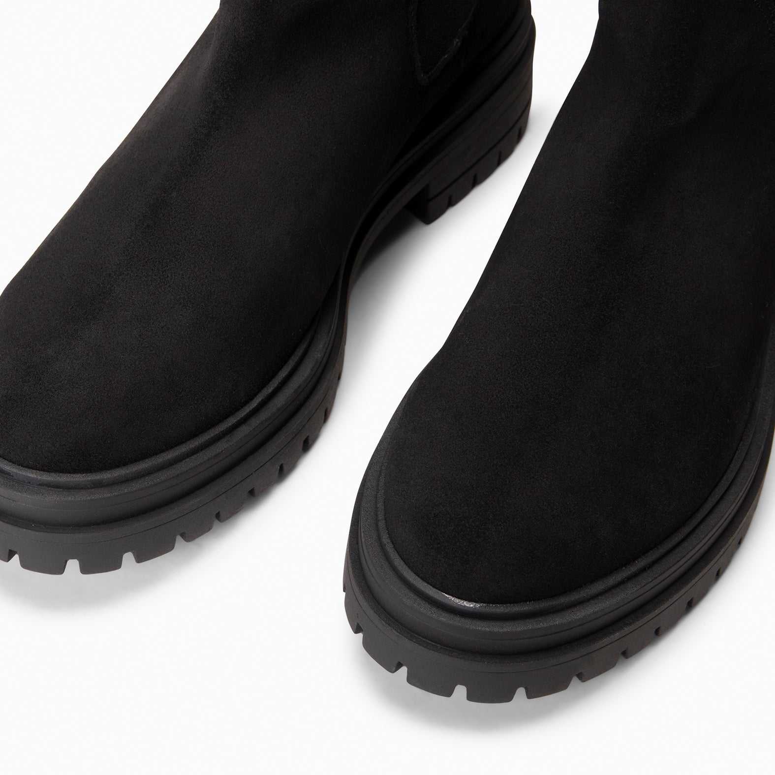MARTE - Botines Chelsea con suela track NEGRO - miMaO ®