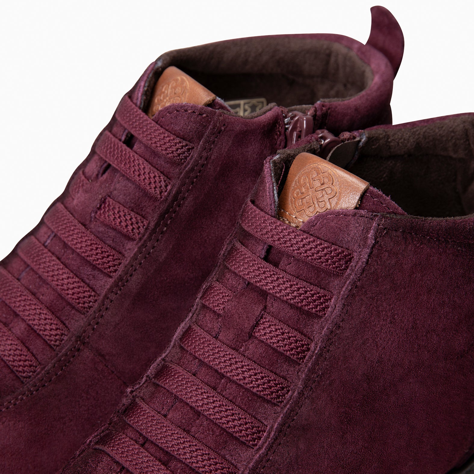 FLEXY - Zapatillas BURDEOS abotinadas - miMaO ®
