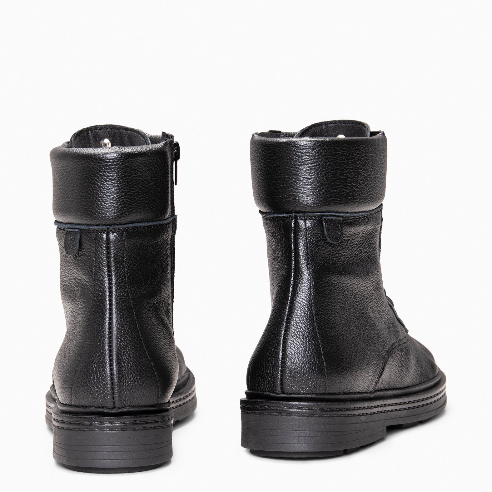 ALFA - Botines con cordones NEGRO - miMaO ®