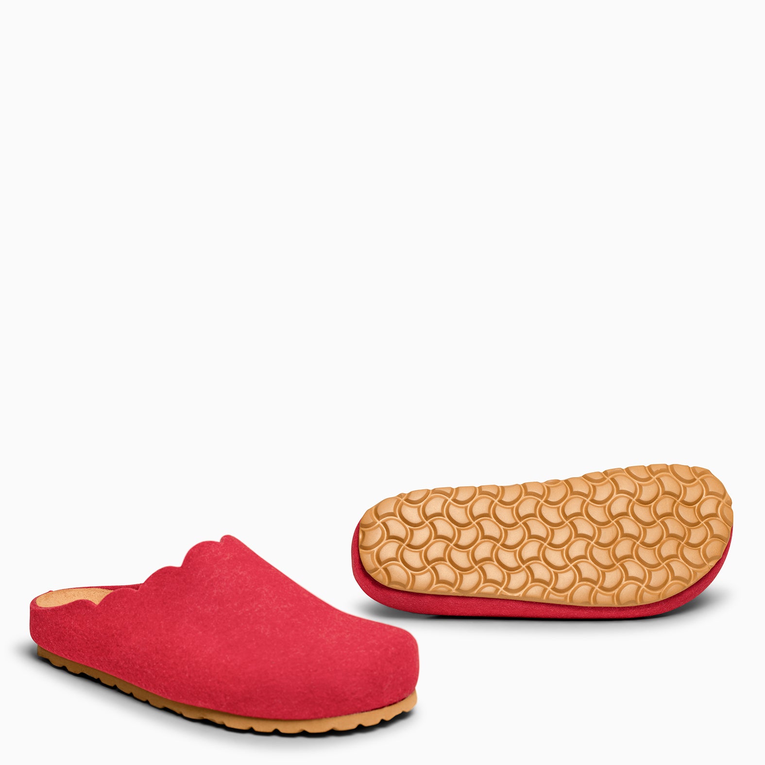 SWEET HOME - Zapatillas de estar por casa de mujer ROJO - miMaO ®