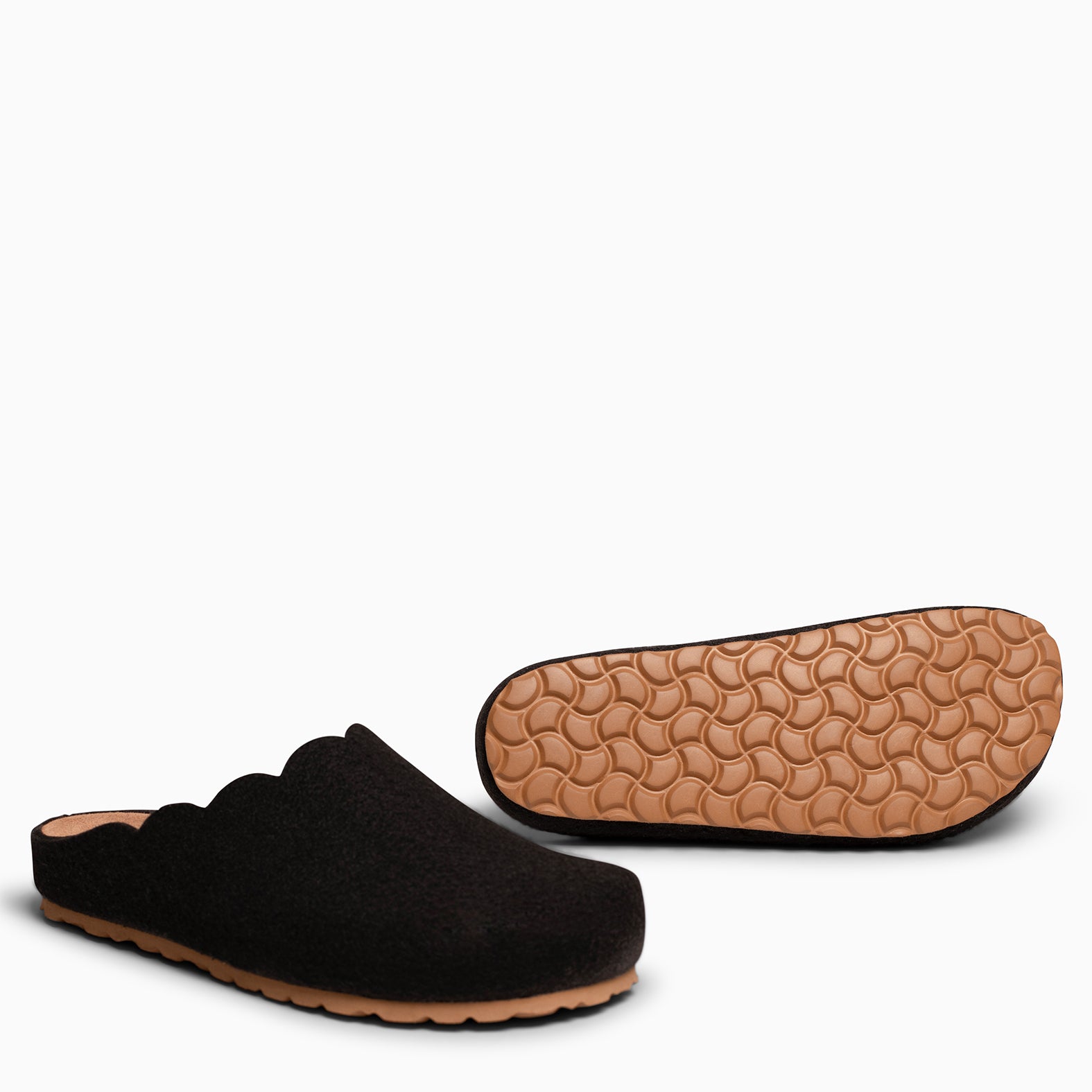 SWEET HOME - Zapatillas de estar por casa de mujer NEGRO - miMaO ®