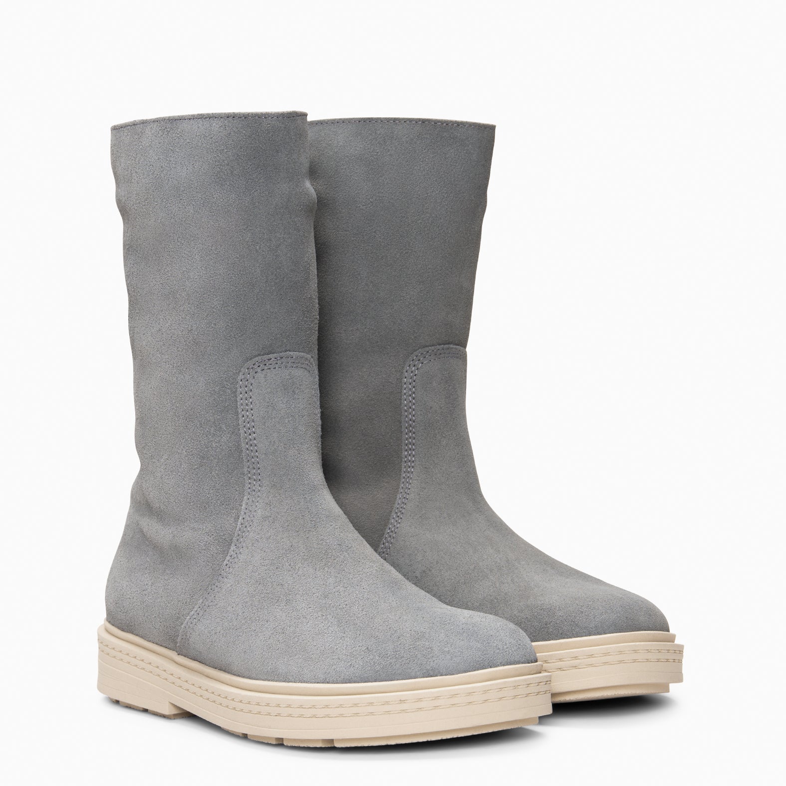 SNOW - Botines forrados de piel GRIS - miMaO ®