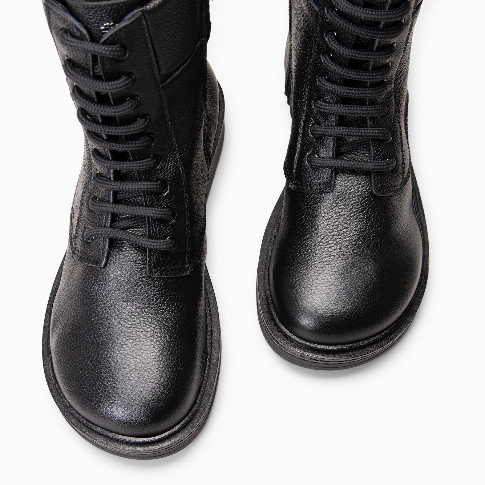ALFA - Botines con cordones NEGRO - miMaO ®