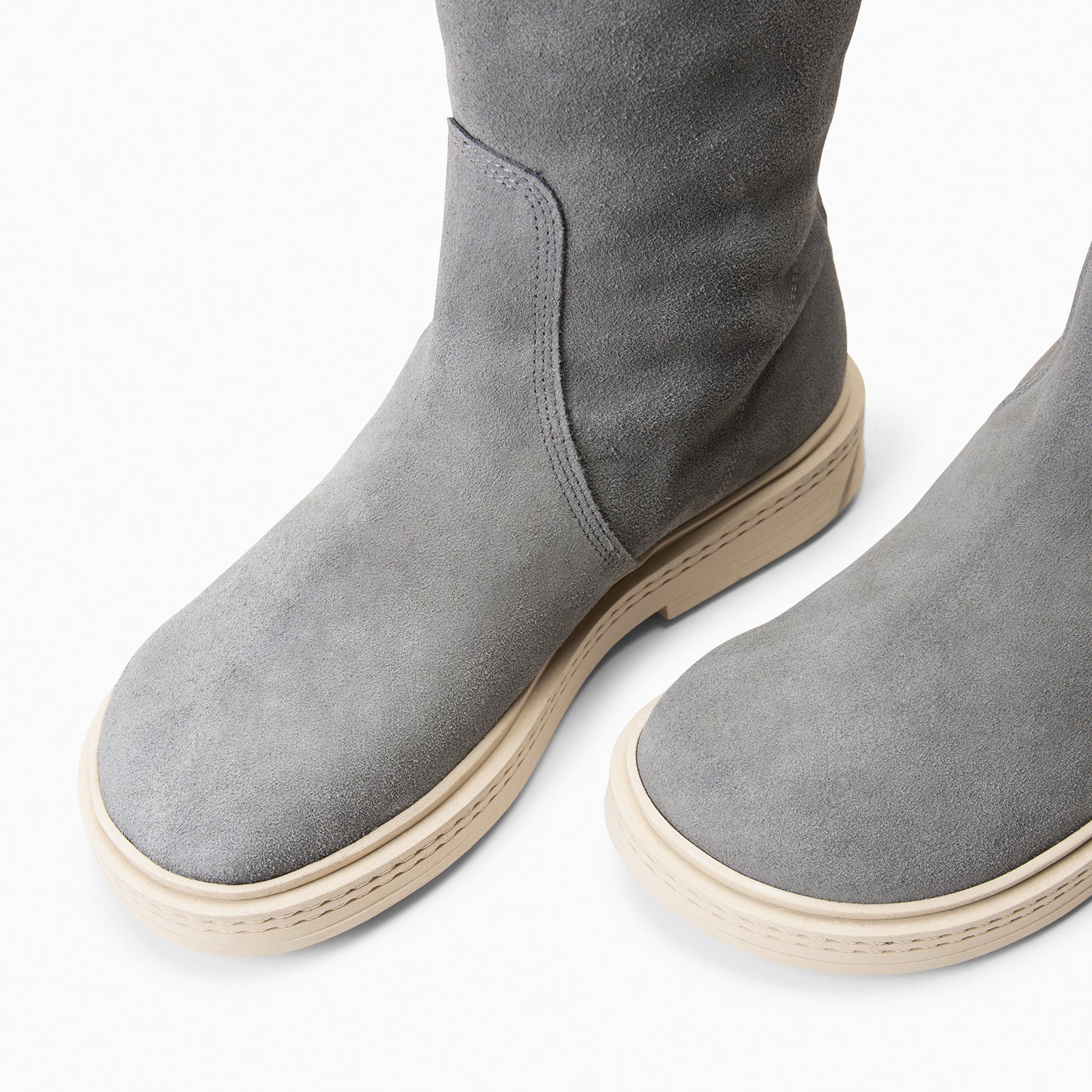 SNOW - Botines forrados de piel GRIS - miMaO ®