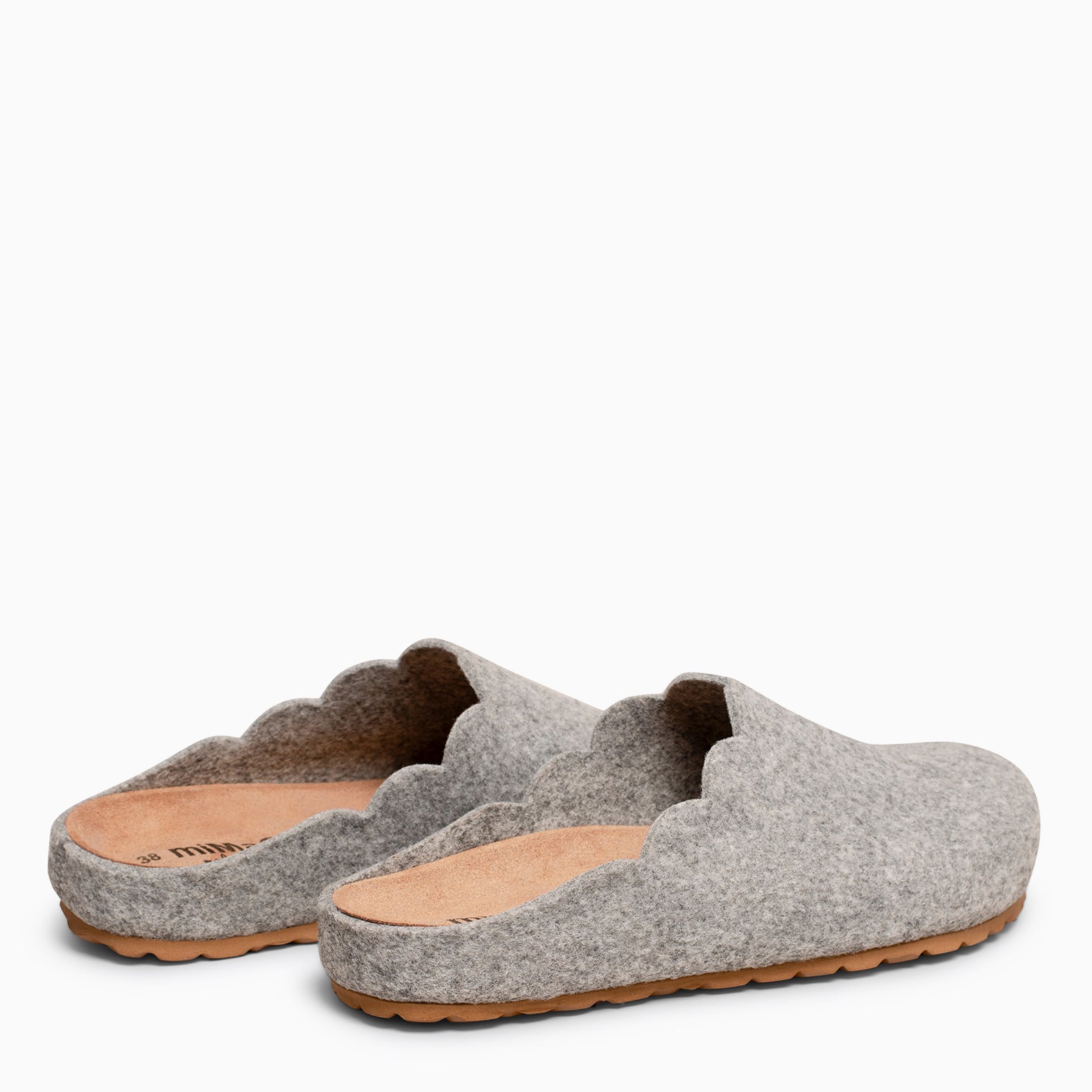 SWEET HOME - Zapatillas de estar por casa de mujer GRIS CLARO - miMaO ®