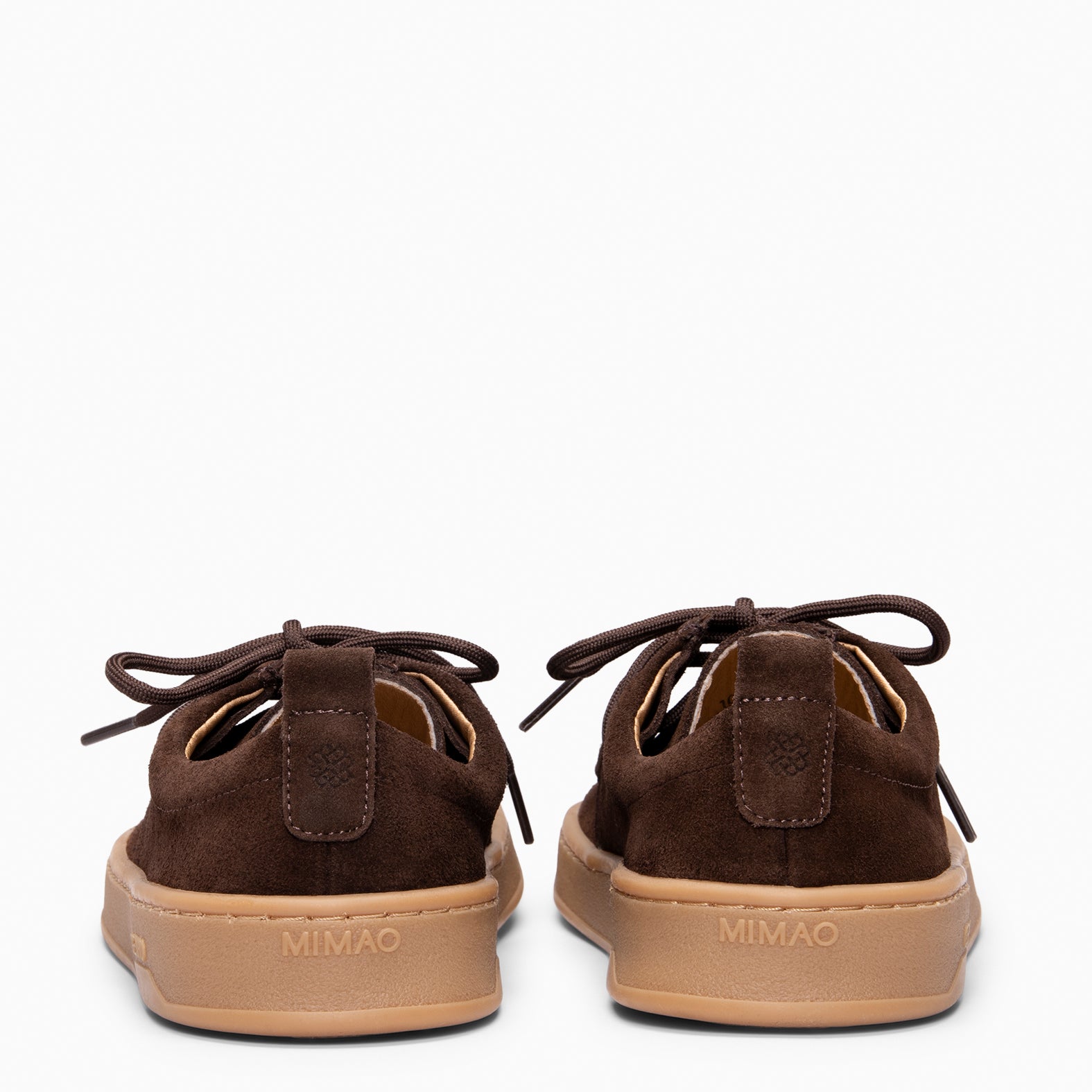 NIMBO - Mocasines de cordones Baresoft MARRON