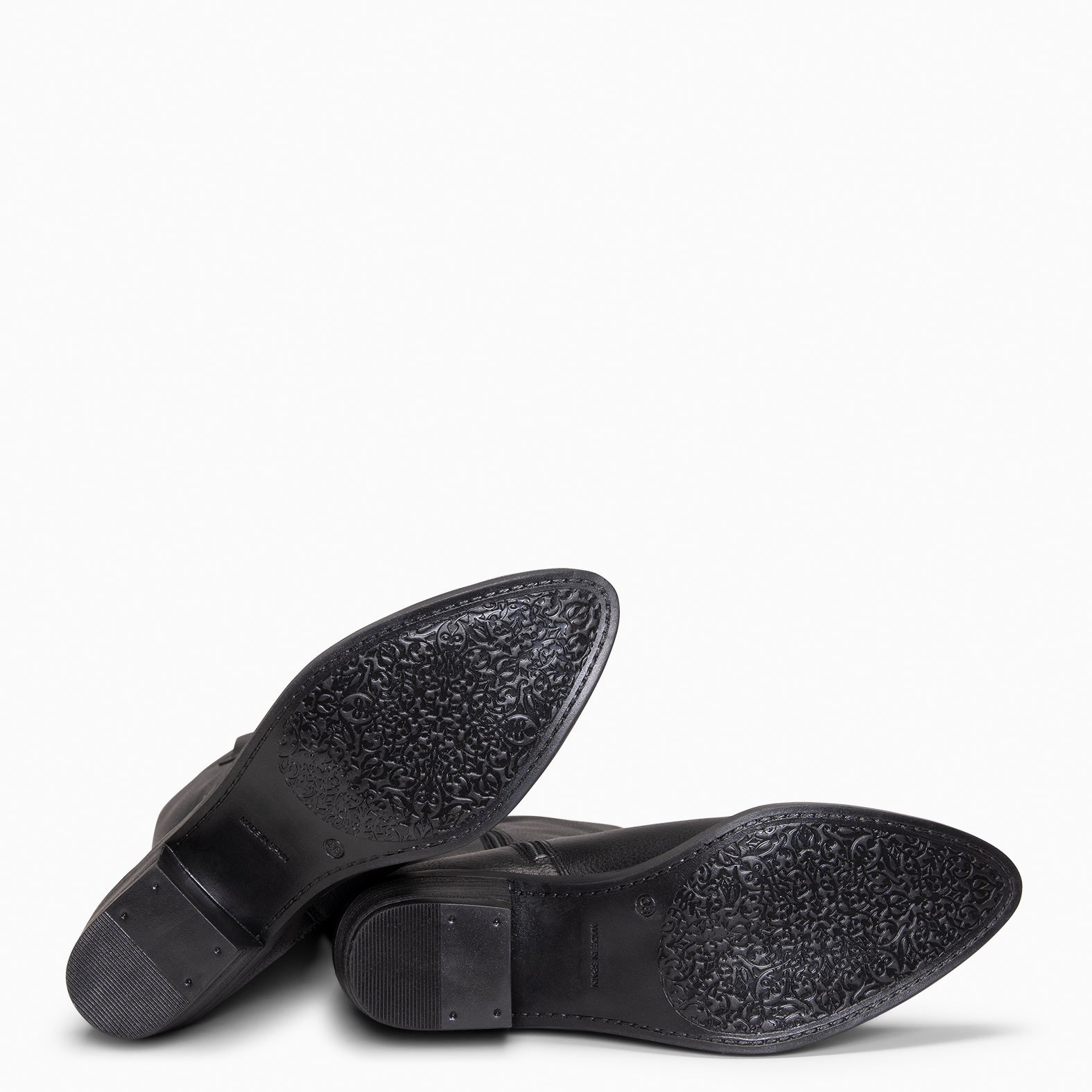 VALLEY - Botas altas de tacón NEGRO - miMaO ®