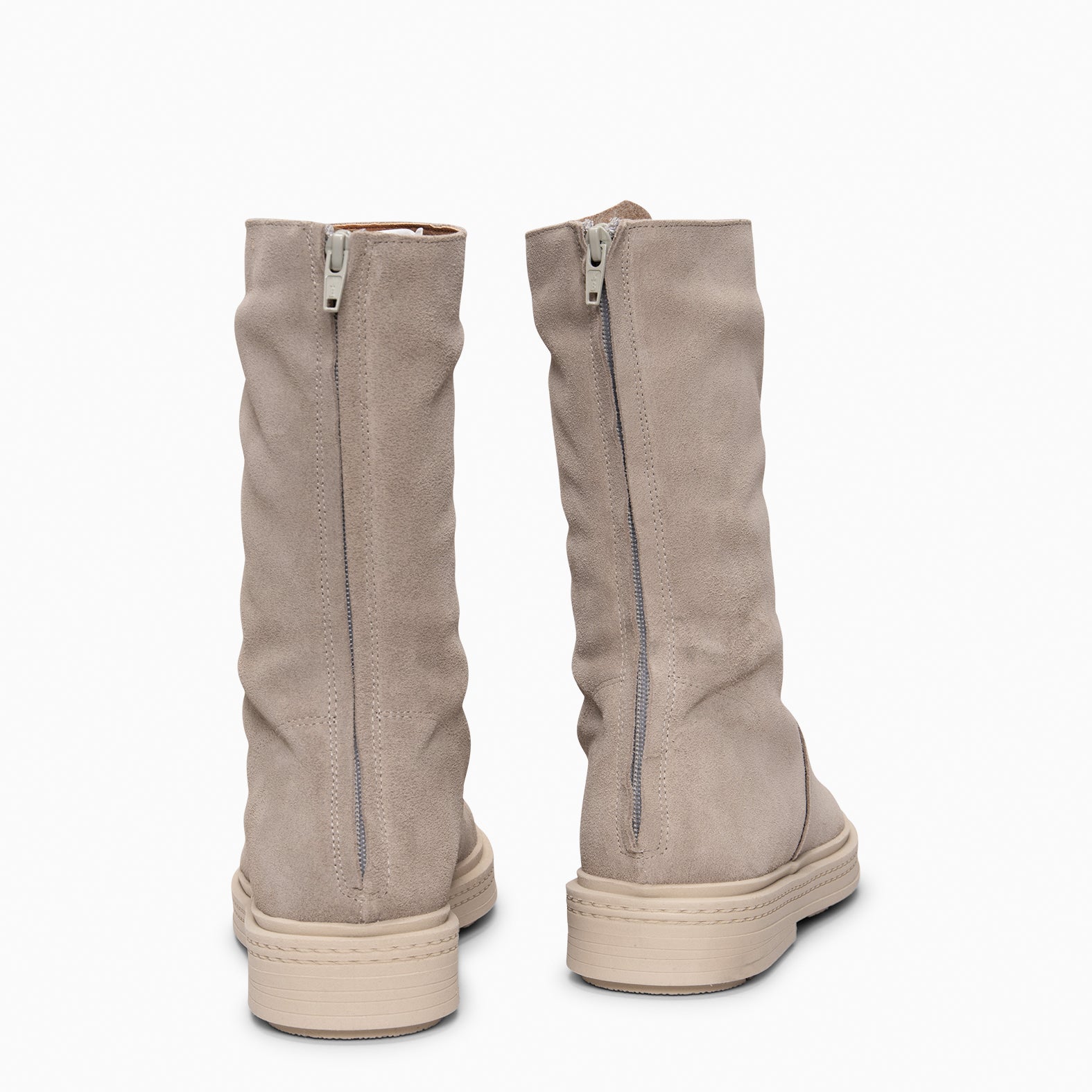 SNOW - Botines forrados de piel BEIGE - miMaO ®