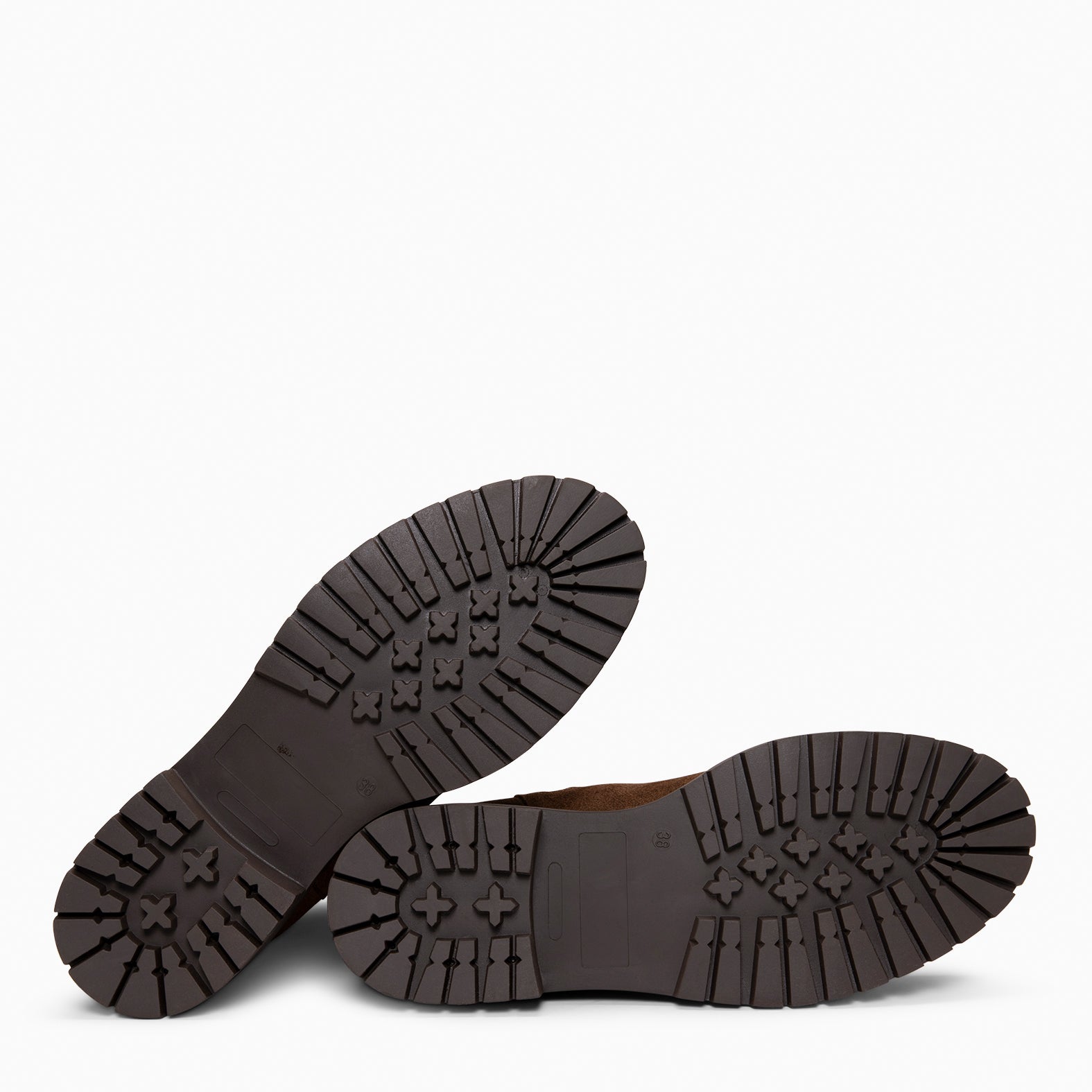 MARTE - Botines Chelsea con suela track MARRON - miMaO ®