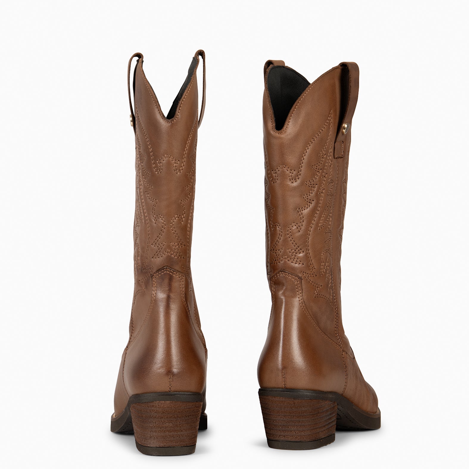 UTAH - Botas Cowboy bordado MARRON - miMaO ®