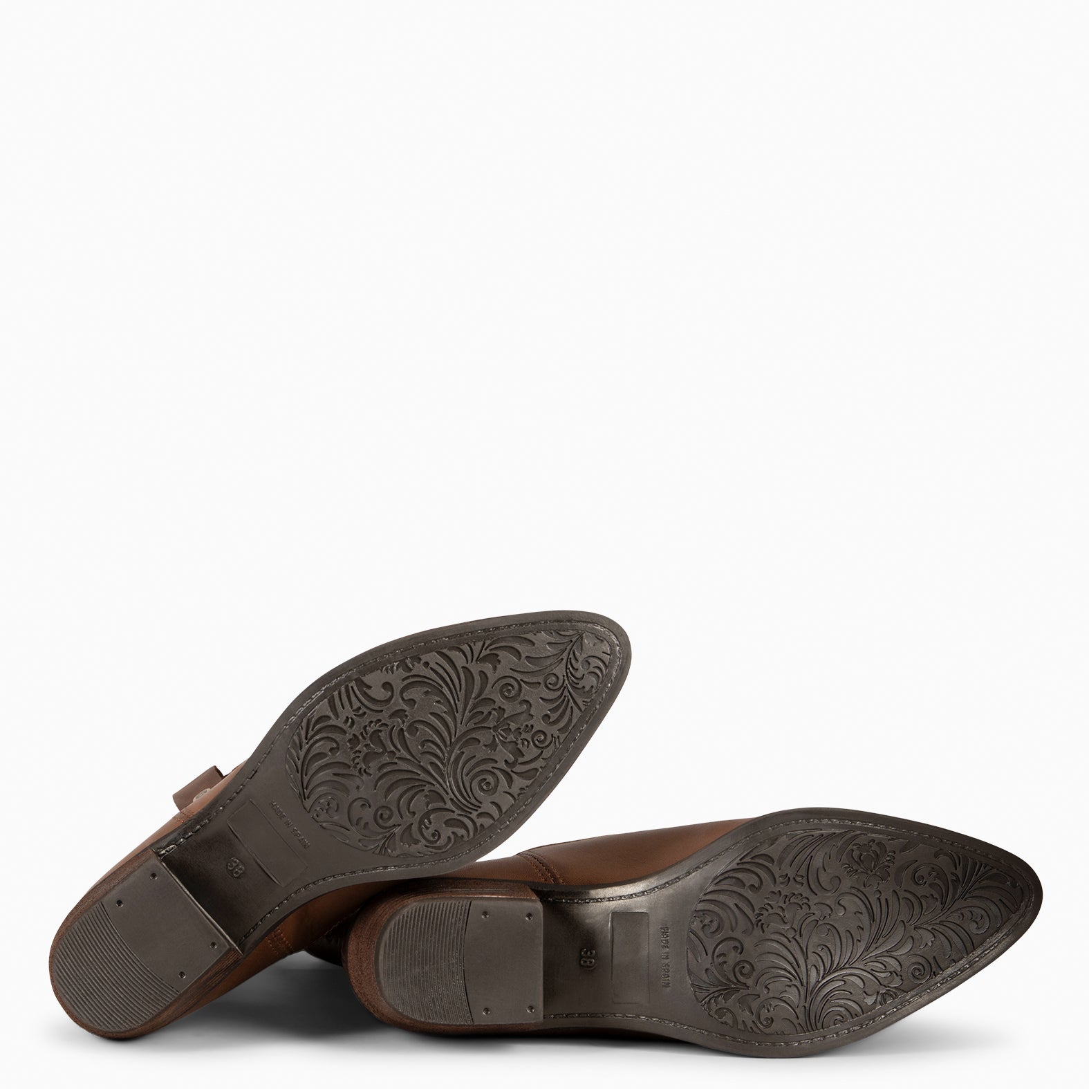 UTAH - Botas Cowboy bordado MARRON - miMaO ®