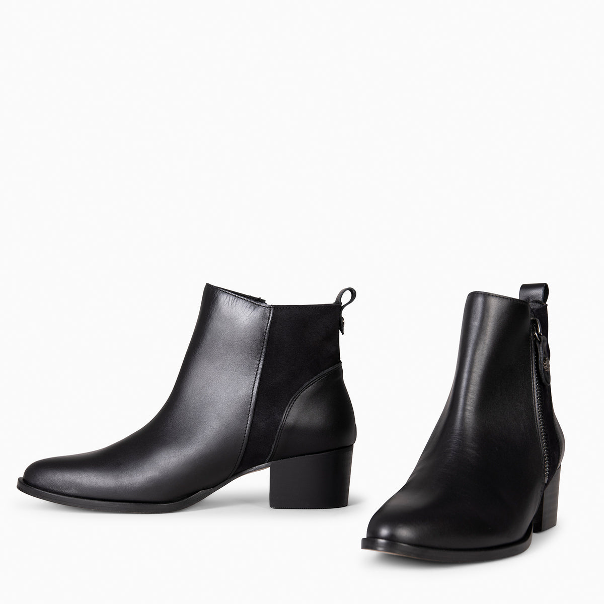 REBECA - Botines de tacón NEGRO - miMaO ®