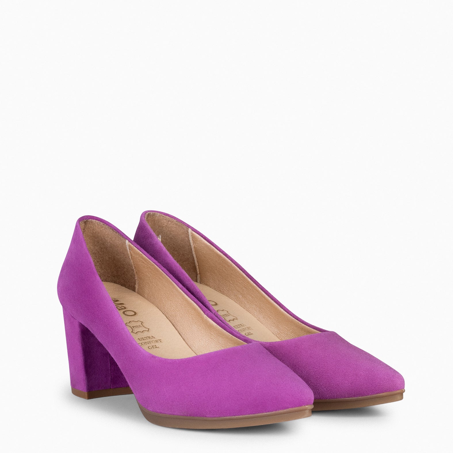 URBAN S - Zapato de tacón medio ante VIOLETA - miMaO ®