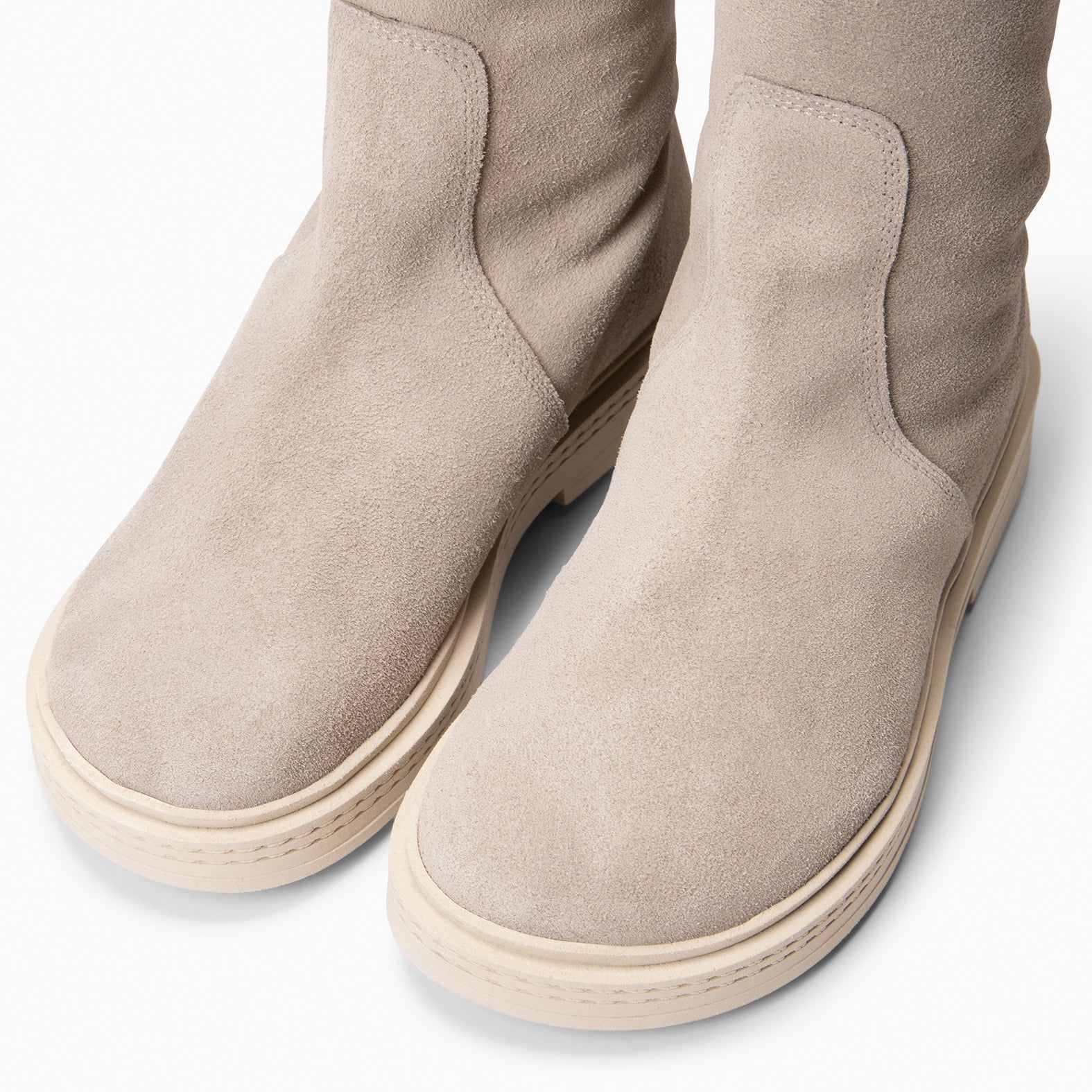 SNOW - Botines forrados de piel BEIGE - miMaO ®