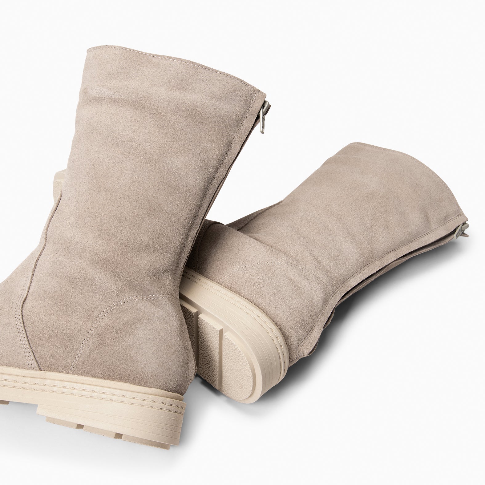 SNOW - Botines forrados de piel BEIGE - miMaO ®
