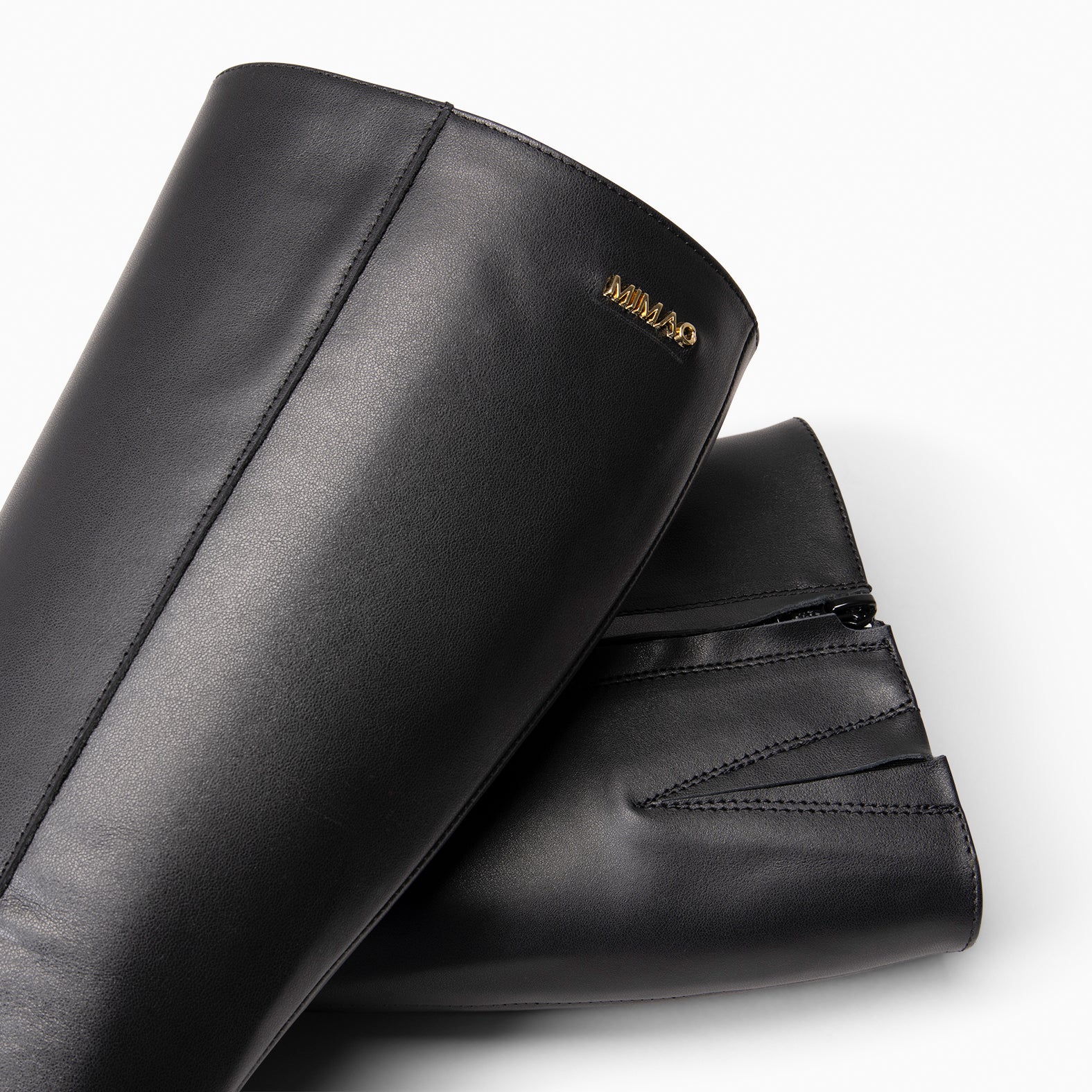 NOA - Botas altas con plataforma NEGRO - miMaO ®