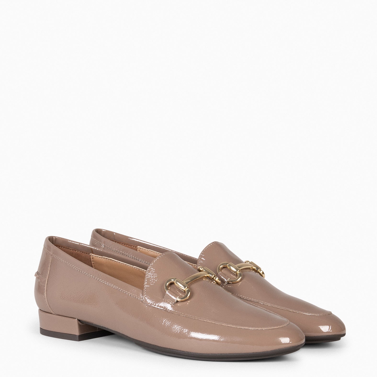ISABEL - MOCASSINS RASOS DE MULHER TAUPE