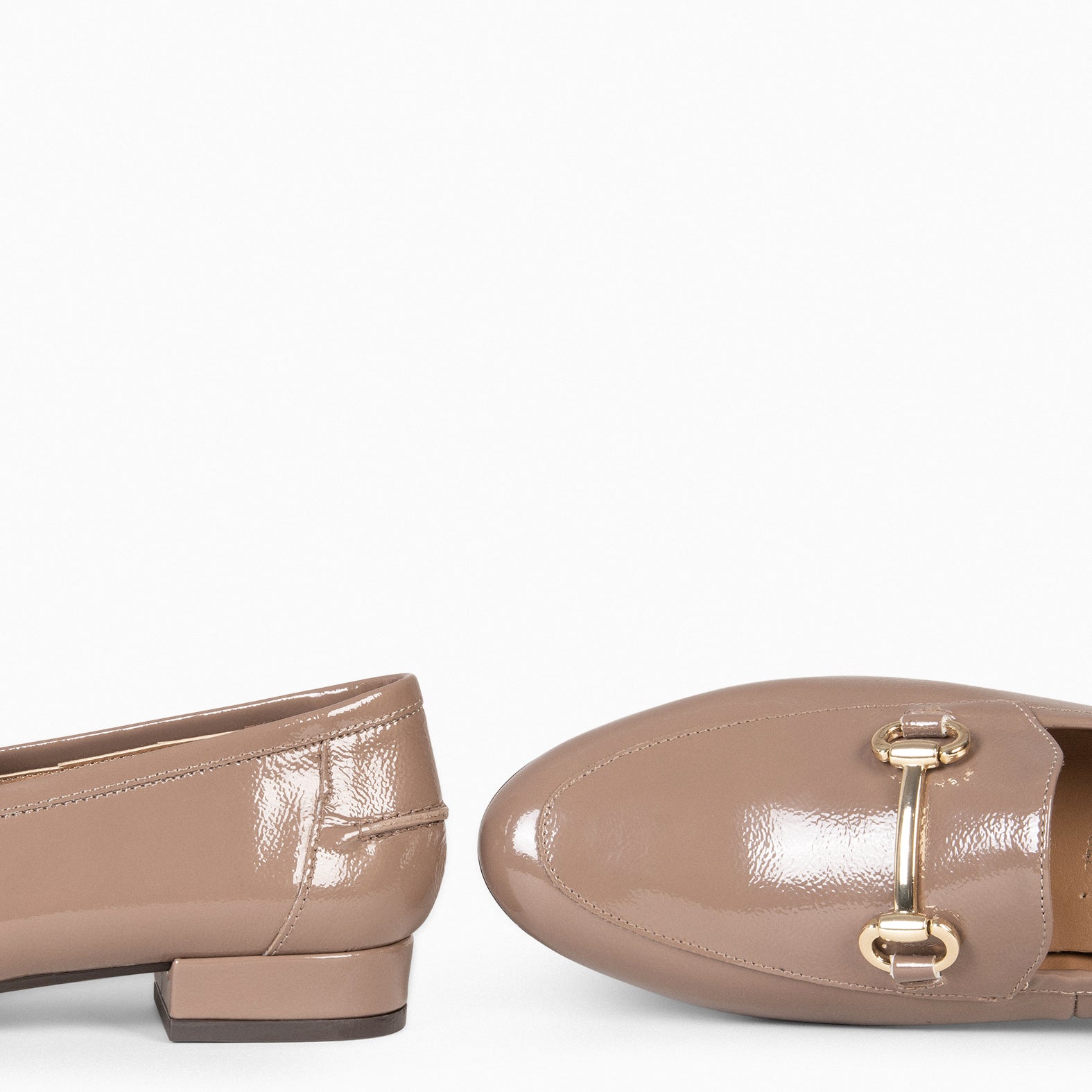 ISABEL - MOCASSINS RASOS DE MULHER TAUPE