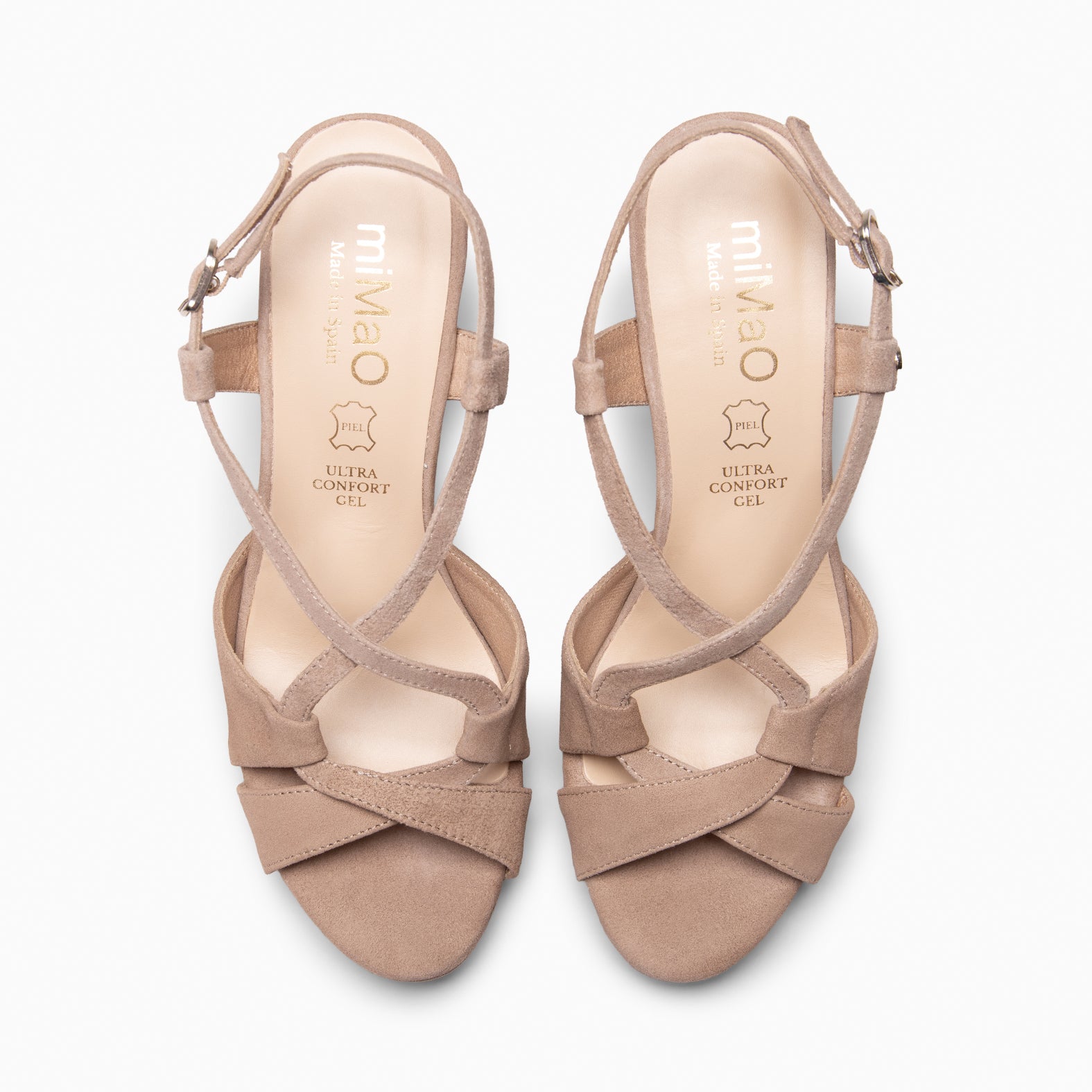 JUDITH - TAUPE Heeled sandals