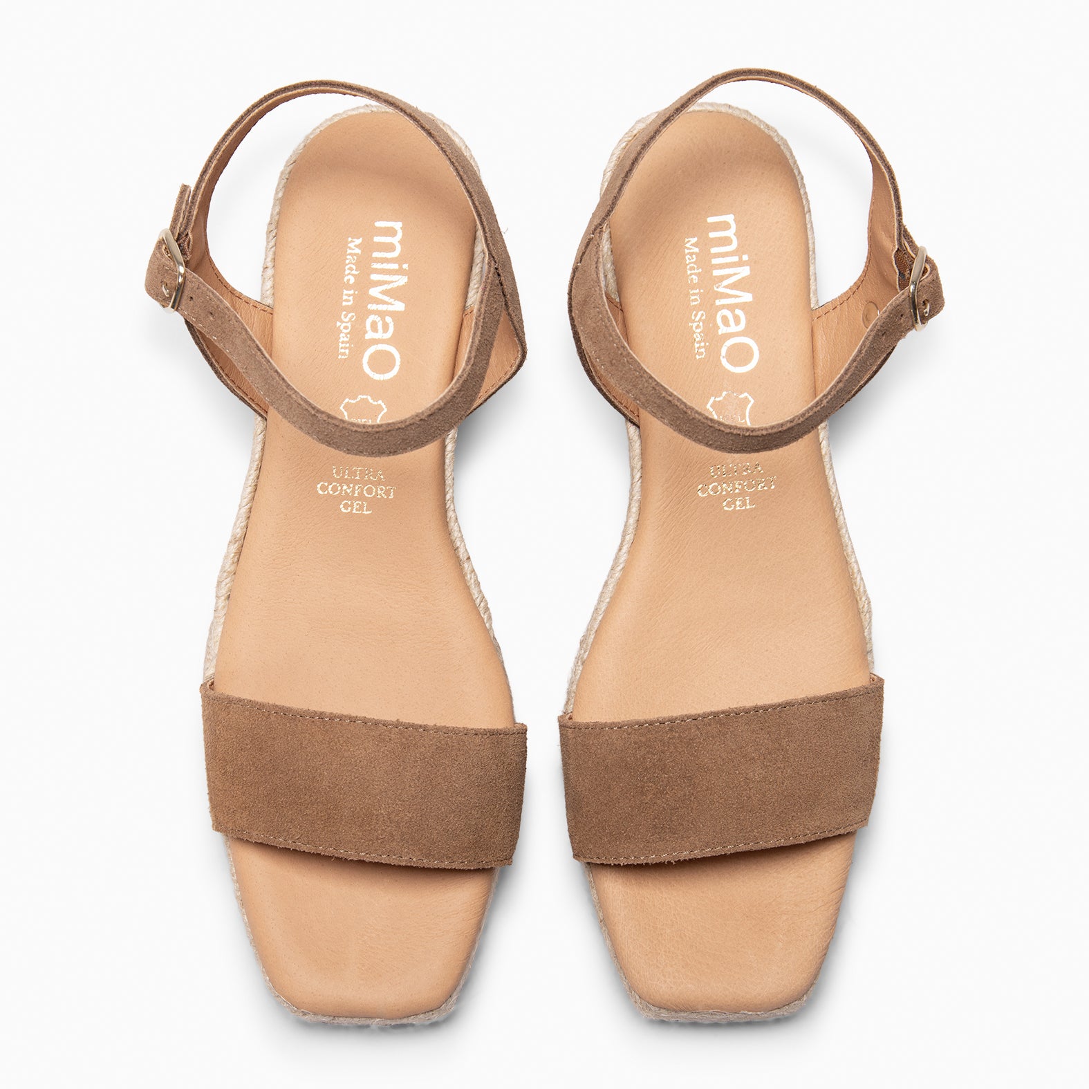 JEREZ - Sandalias de Esparto TAUPE