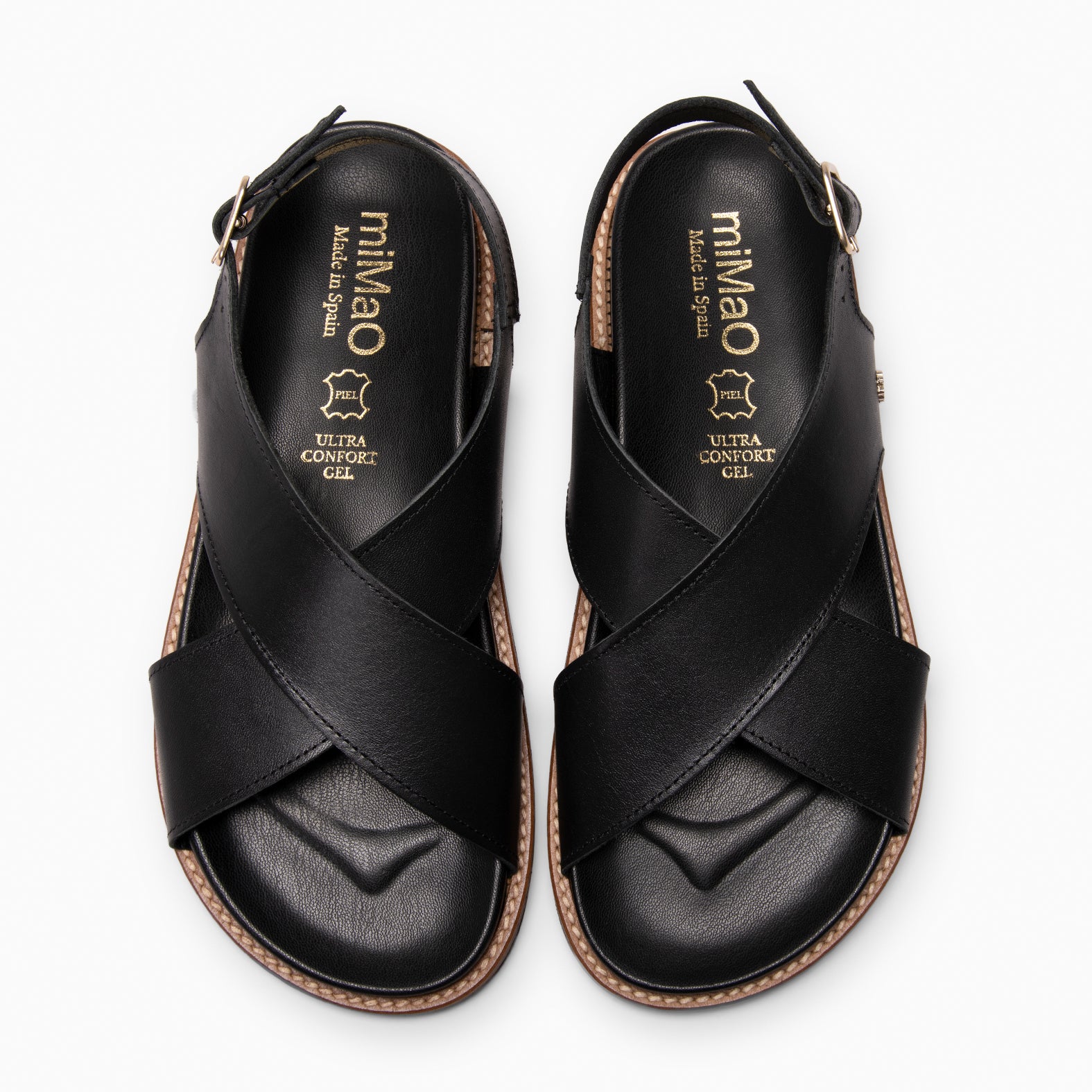 COIBA - Sandalias tipo pala NEGRO