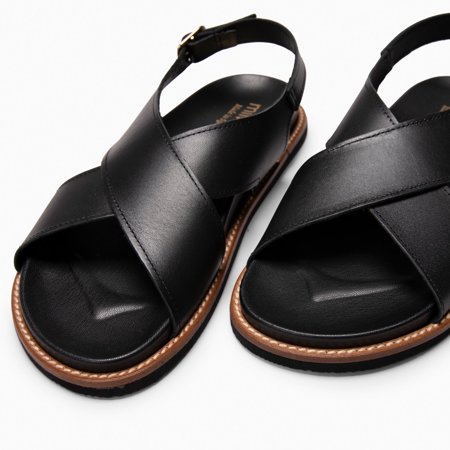 COIBA - Sandalias tipo pala NEGRO