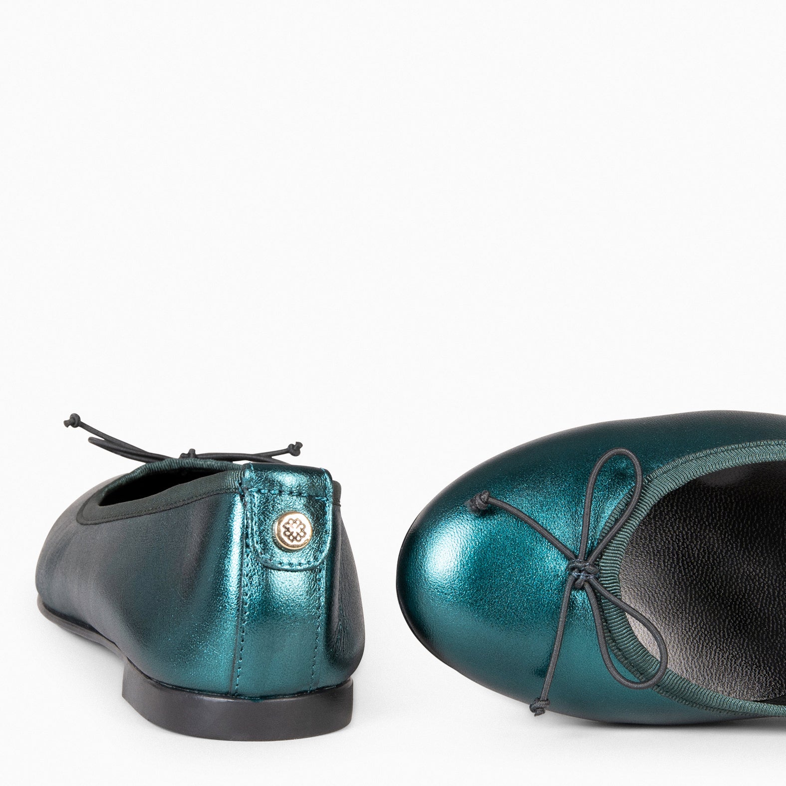 HELENE - Bailarina con lazo VERDE METAL - miMaO ®