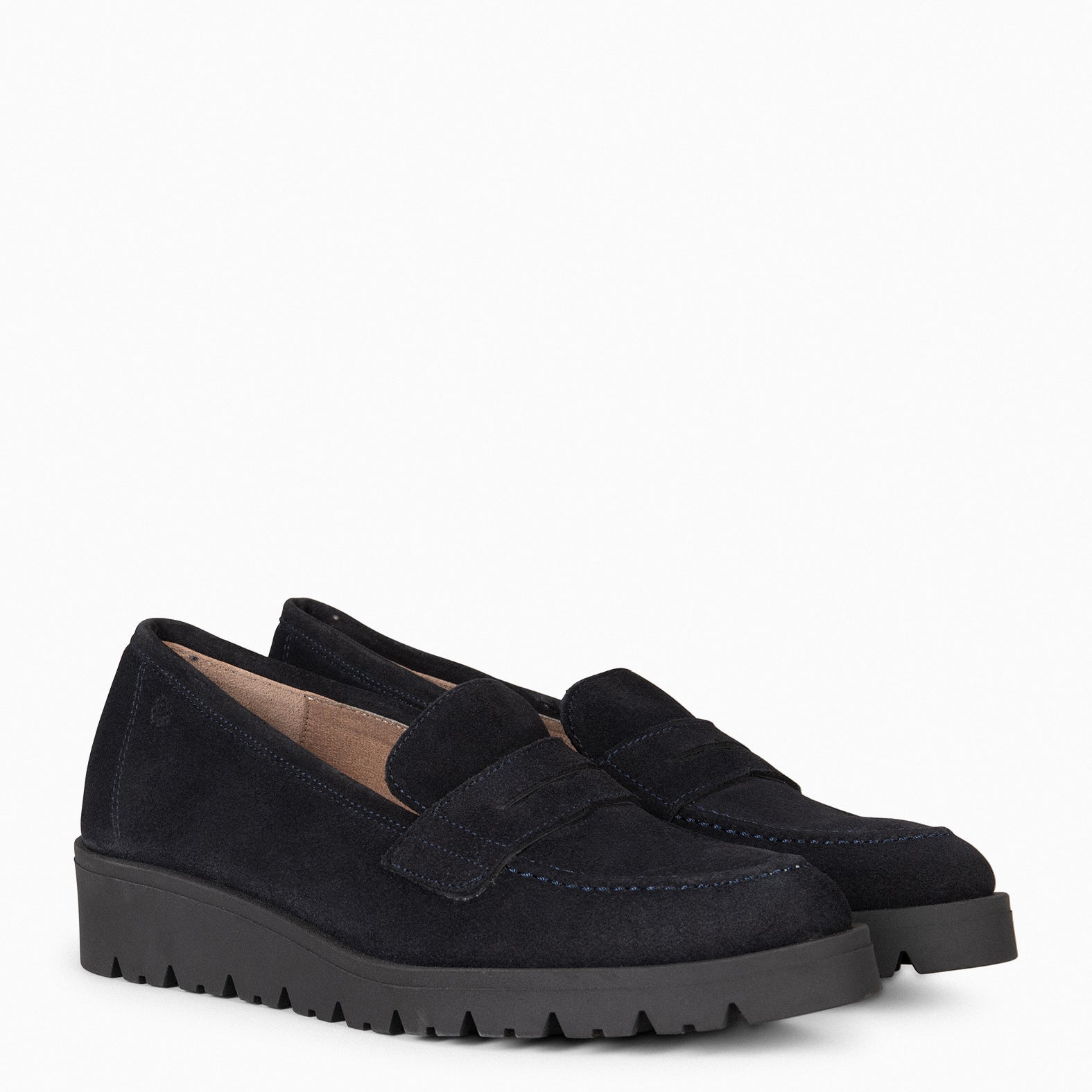 DAFNE - Mocasín con cuña MARINO - miMaO ®